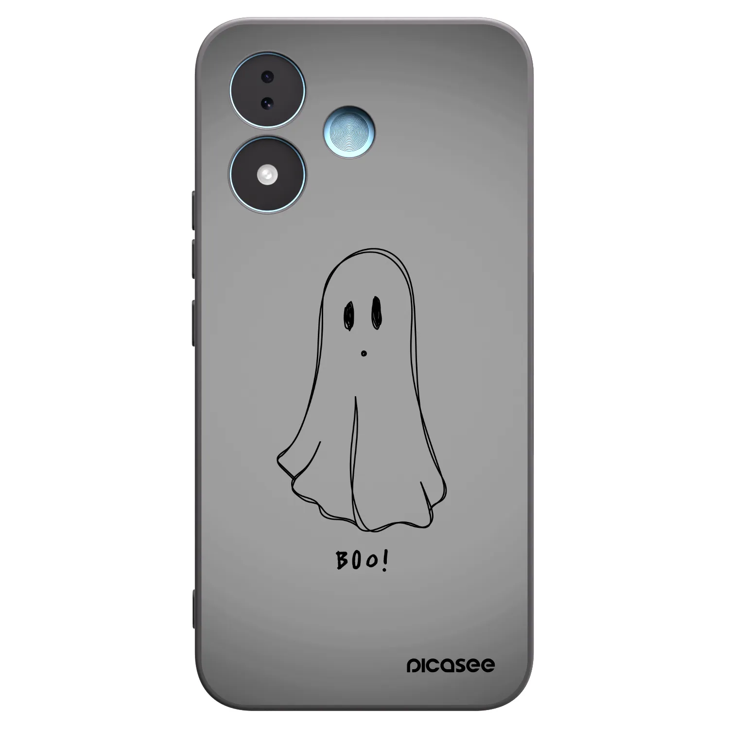 Picasee silikonový černý obal pro Xiaomi Redmi Note 17 5G - Ghost