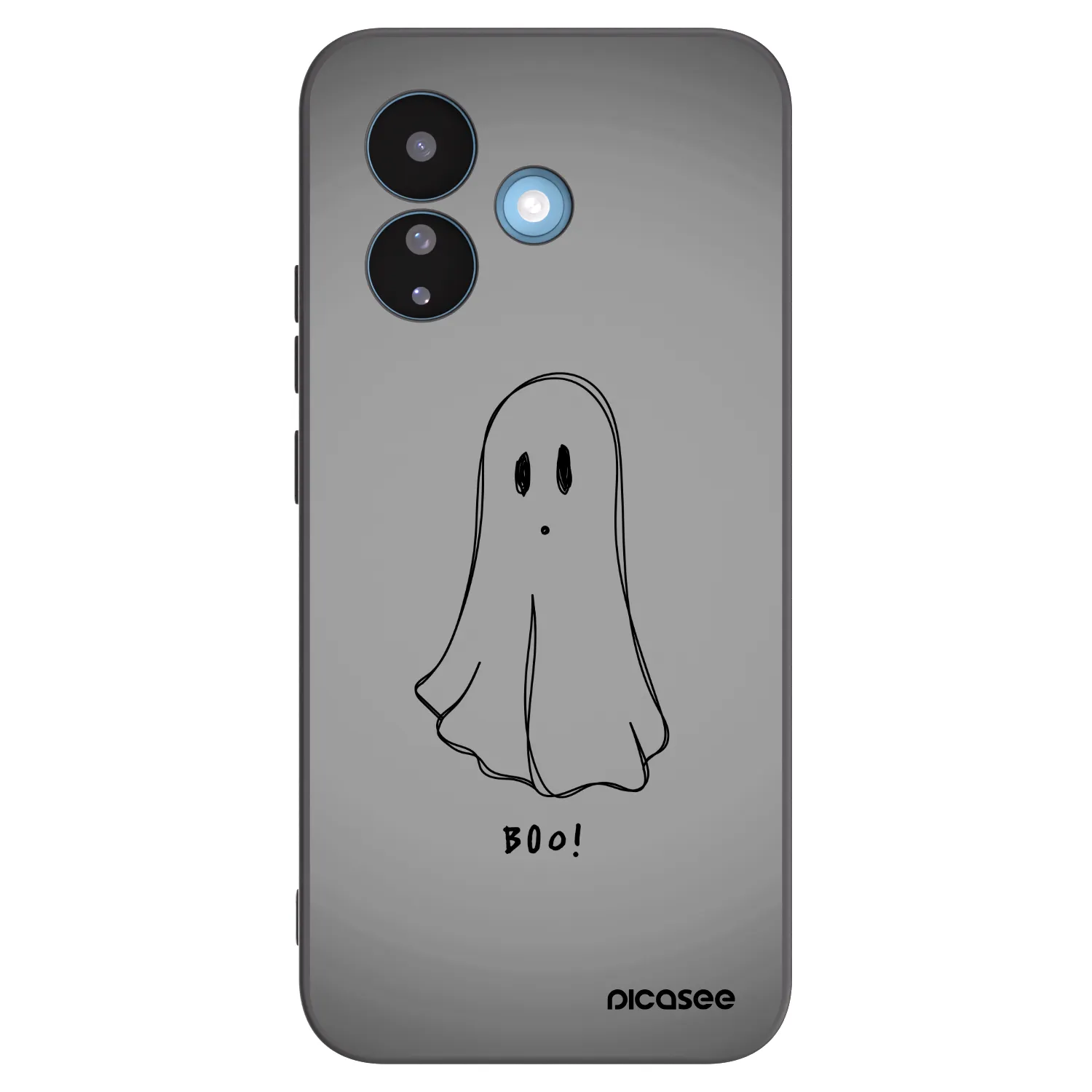 Picasee silikonový černý obal pro Xiaomi Redmi Note 17 Pro 5G - Ghost