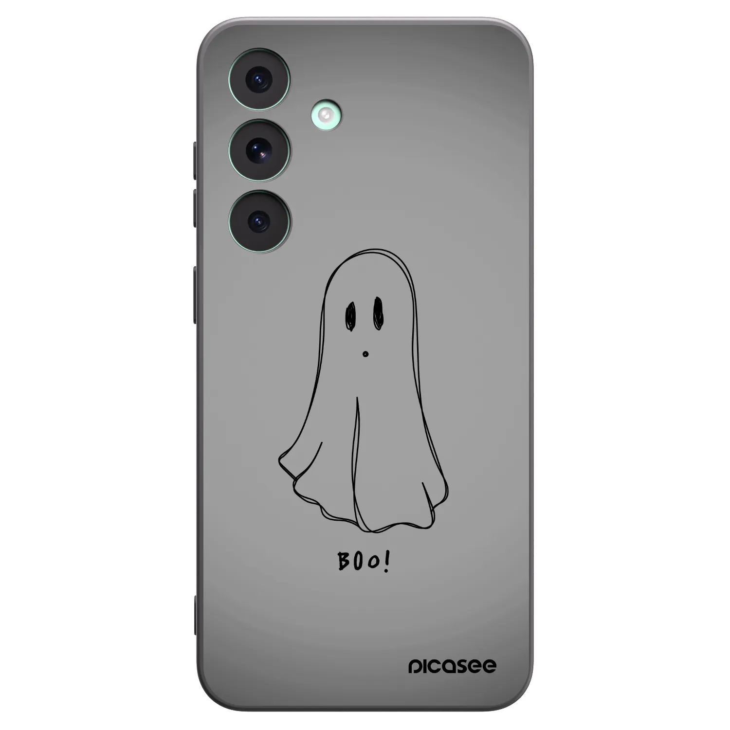 Picasee silikonový černý obal pro Samsung Galaxy S26 FE - Ghost