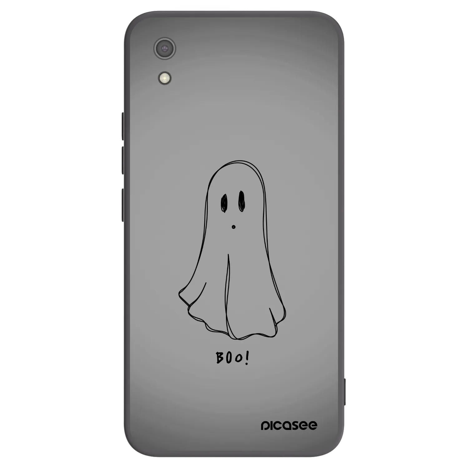 Picasee silikonový černý obal pro Xiaomi Redmi 7A - Ghost