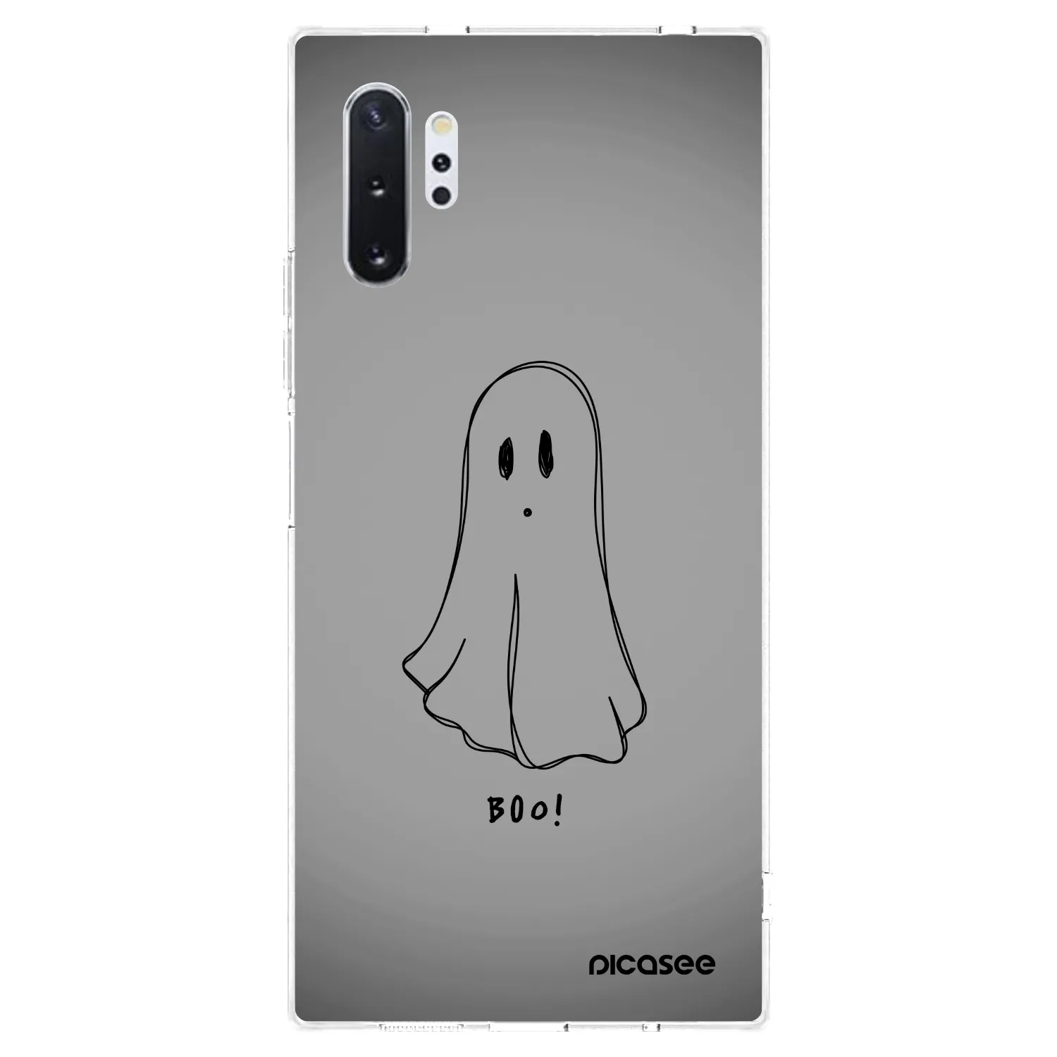Picasee silikonový průhledný obal pro Samsung Galaxy Note 10+ N975F - Ghost