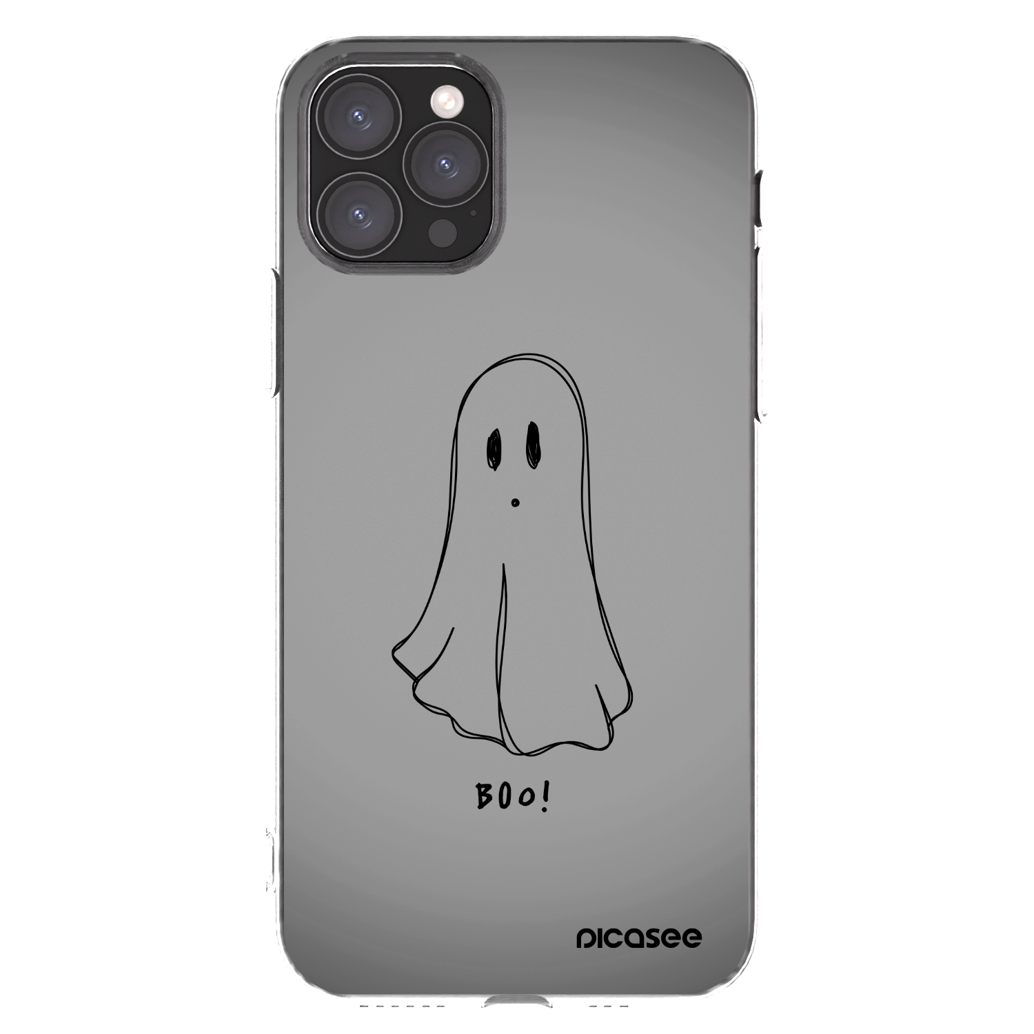 Picasee silikonový průhledný obal pro Apple iPhone 11 Pro - Ghost