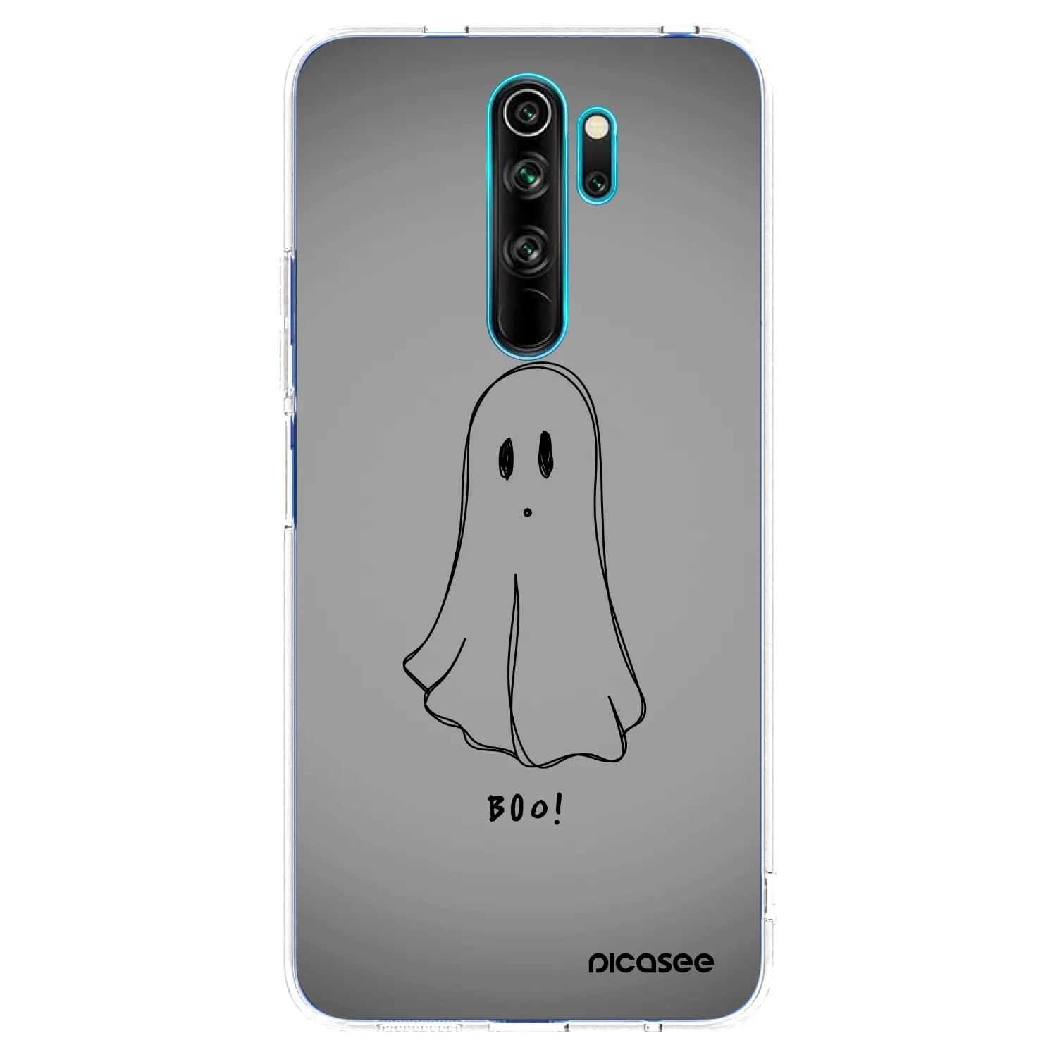 Picasee silikonový průhledný obal pro Xiaomi Redmi Note 8 Pro - Ghost