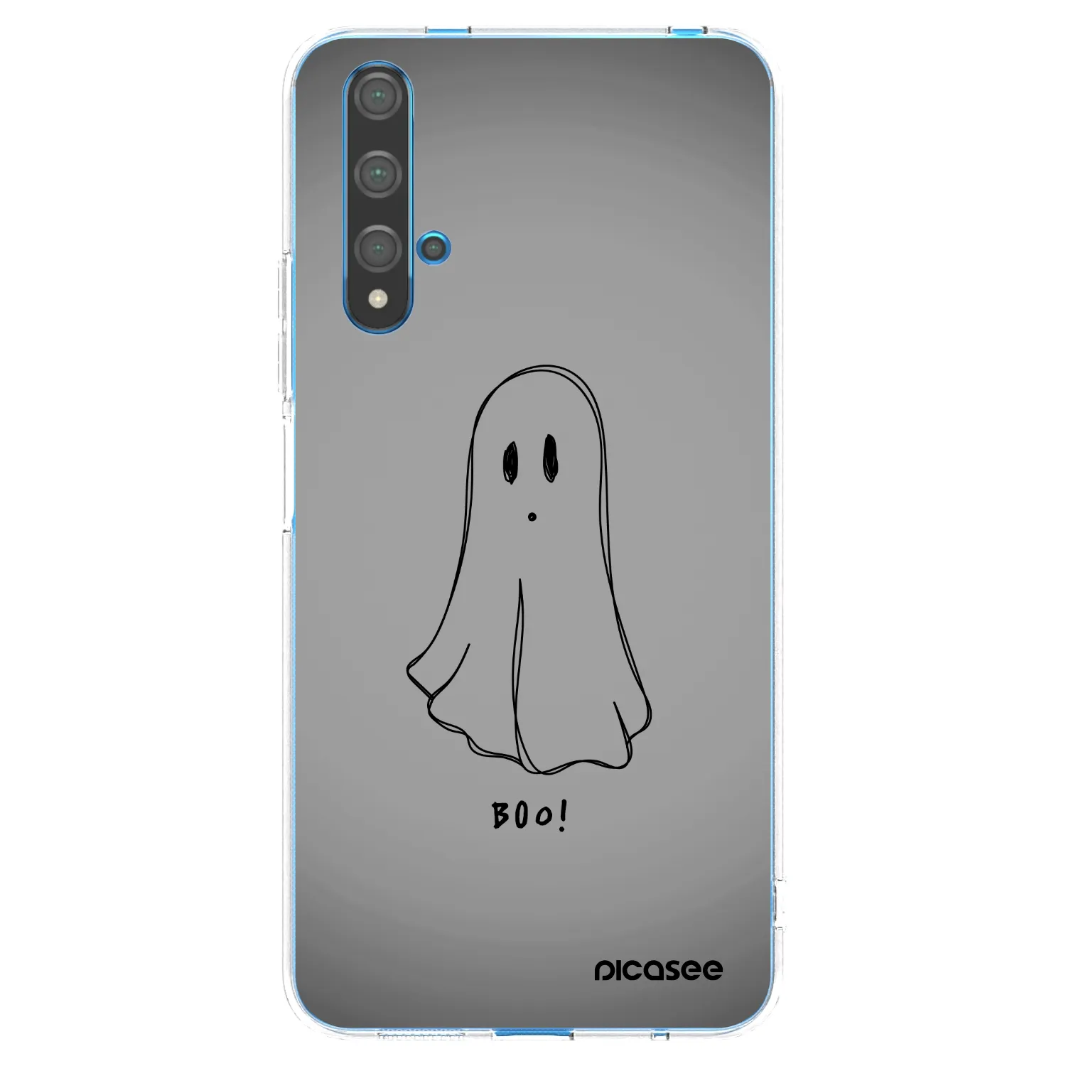 Picasee silikonový průhledný obal pro Huawei Nova 5T - Ghost