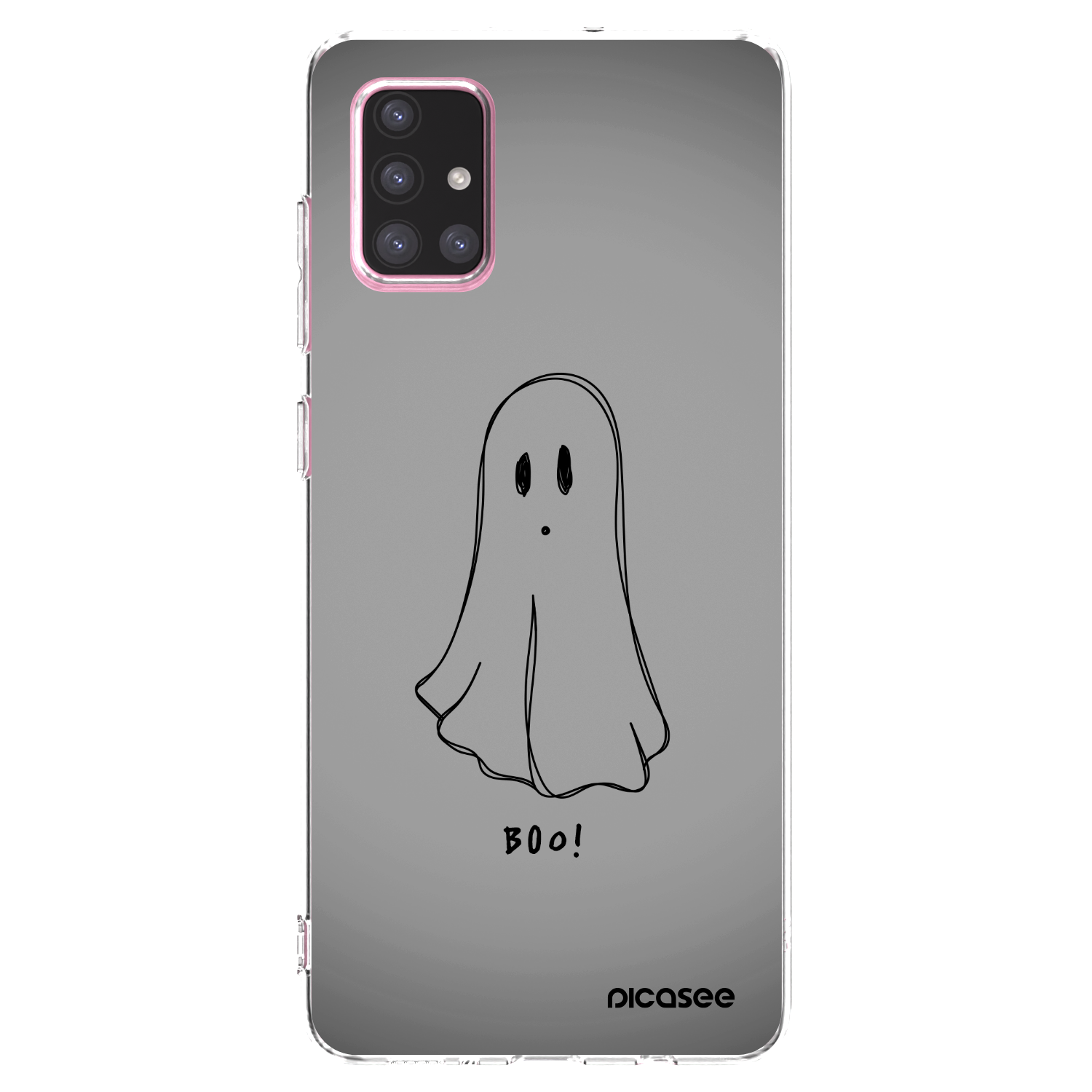 Picasee silikonový průhledný obal pro Samsung Galaxy A71 A715F - Ghost