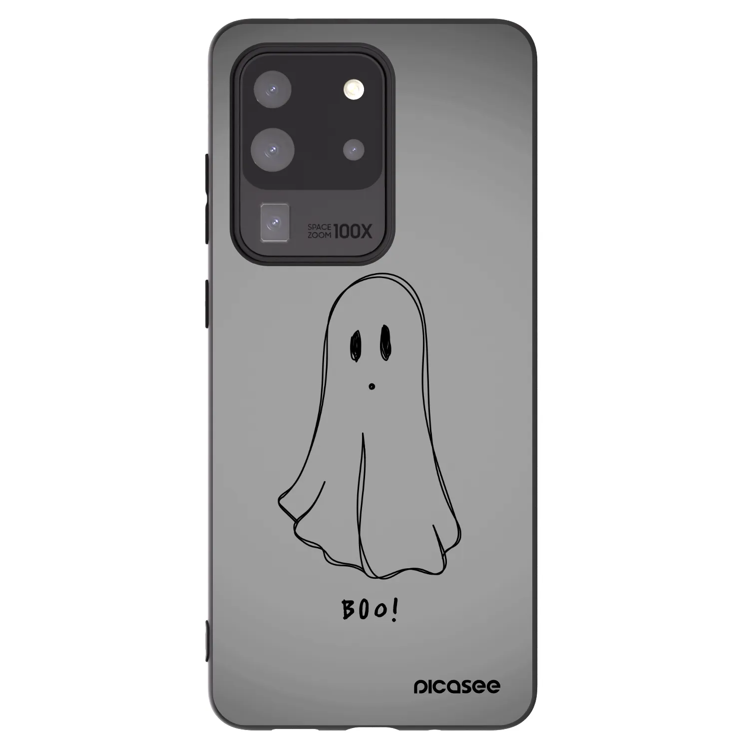 Picasee silikonový černý obal pro Samsung Galaxy S20 Ultra 5G G988F - Ghost