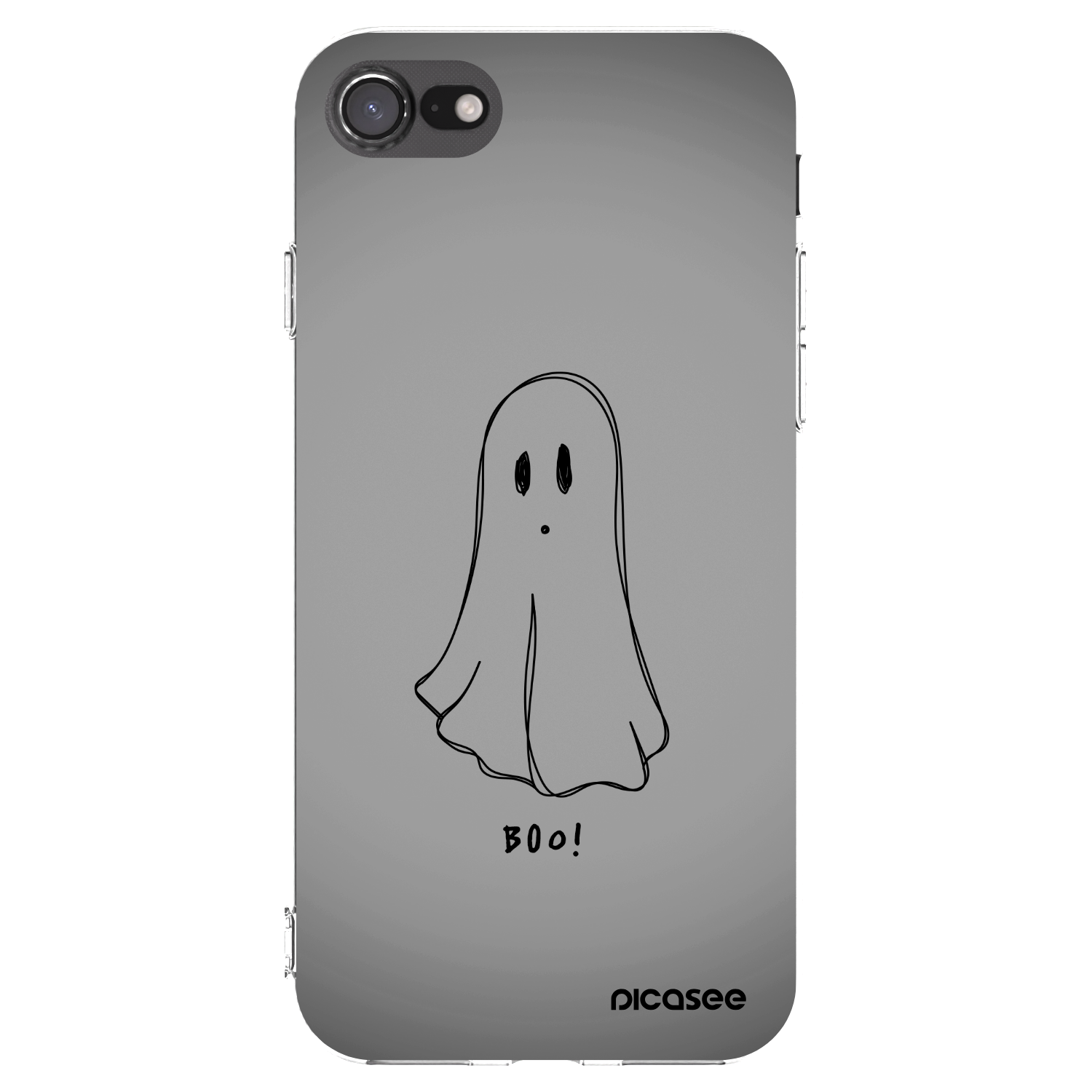 Picasee silikonový průhledný obal pro Apple iPhone SE 2020 - Ghost