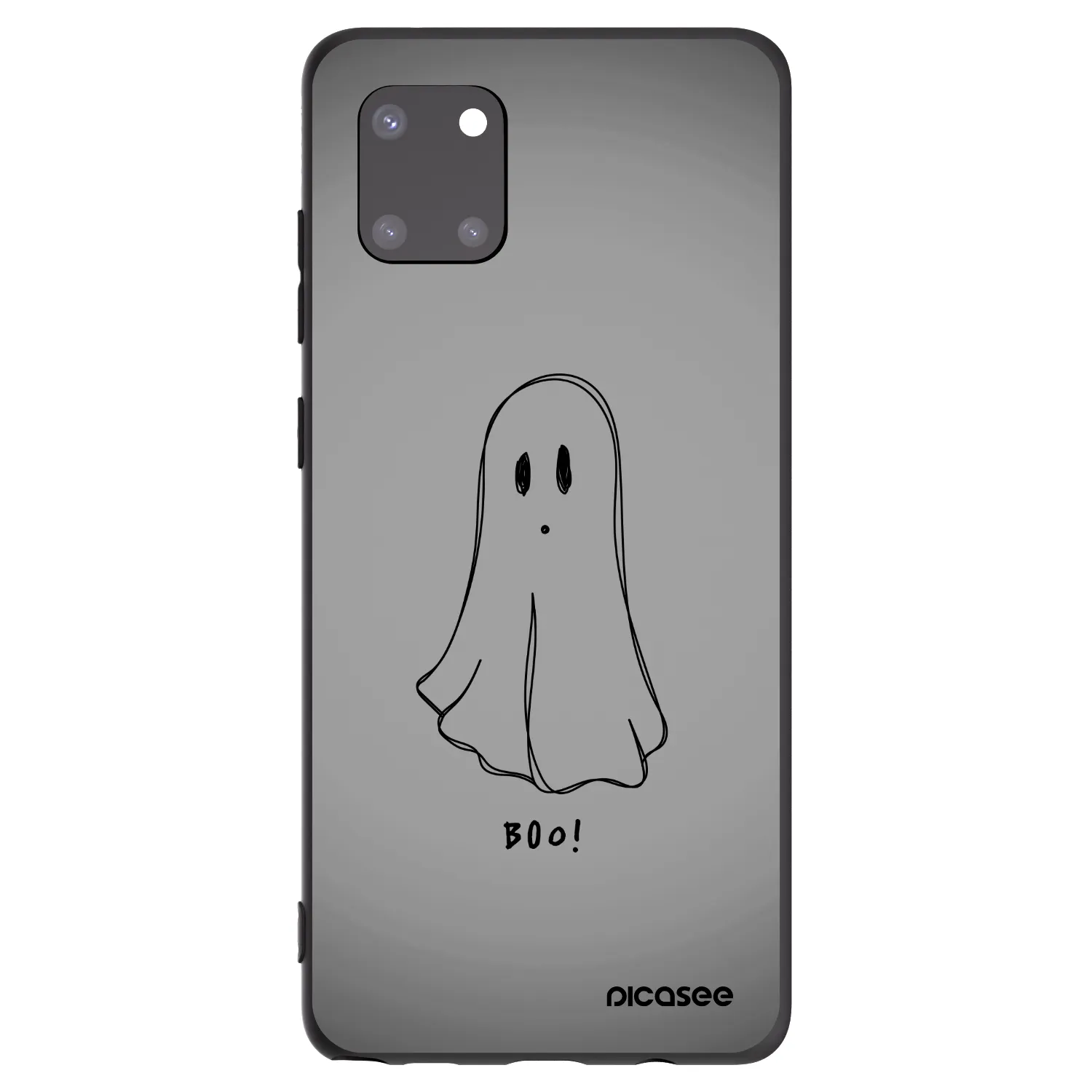 Picasee silikonový černý obal pro Samsung Galaxy Note 10 Lite N770F - Ghost