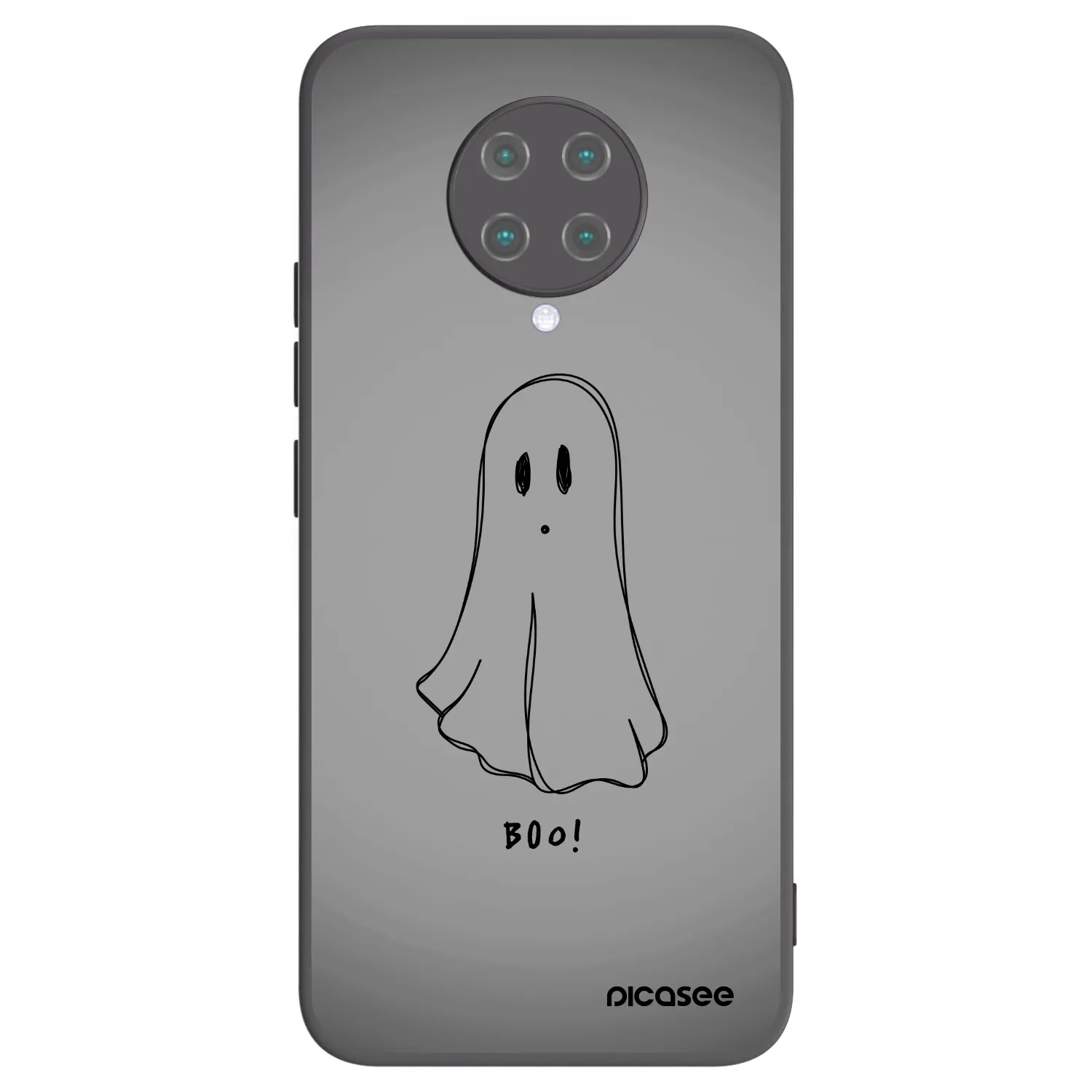 Picasee silikonový černý obal pro Xiaomi Poco F2 Pro - Ghost