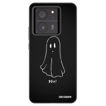 Picasee silikonový černý obal pro Xiaomi 13T Pro - Ghost 2