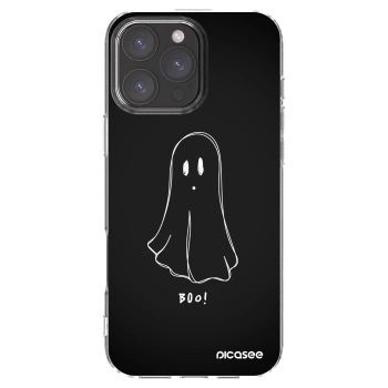 Picasee silikonový průhledný obal pro Apple iPhone 16 Pro Max - Ghost 2