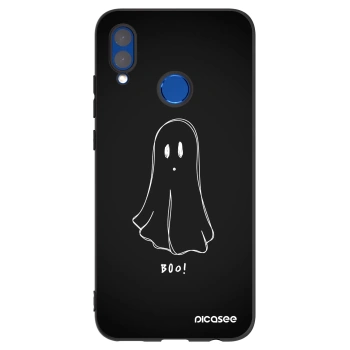 Picasee silikonový černý obal pro Honor 10 Lite - Ghost 2