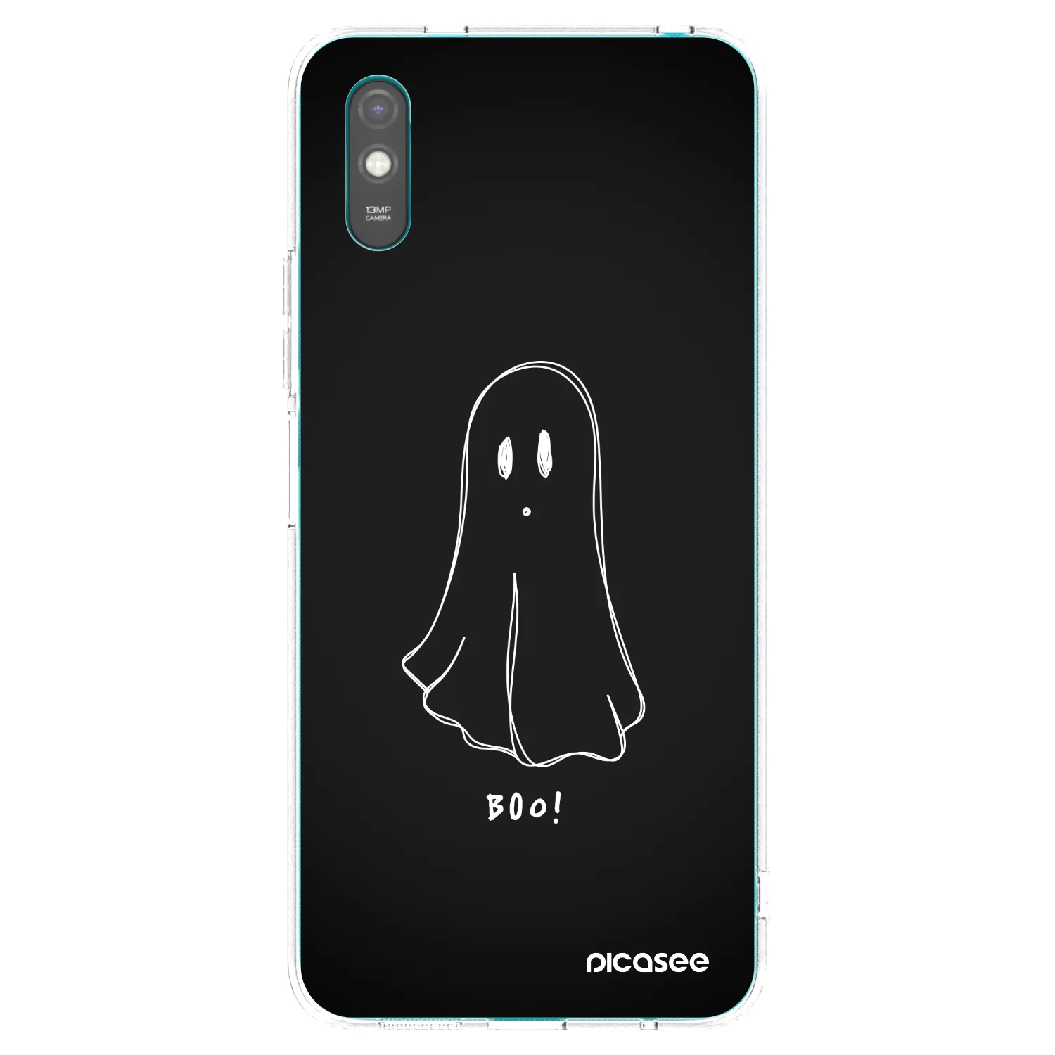 Picasee silikonový průhledný obal pro Xiaomi Redmi 9A - Ghost 2