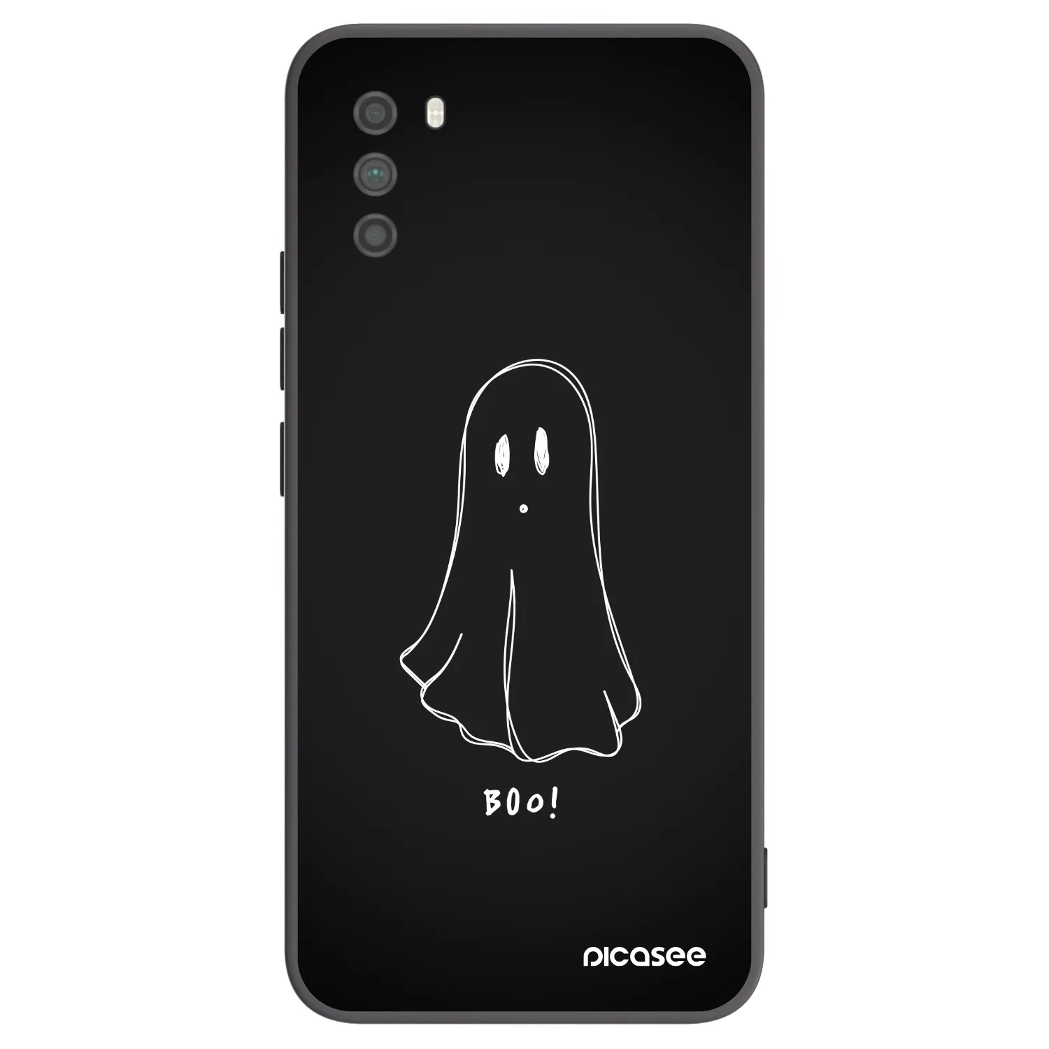 Picasee silikonový černý obal pro Xiaomi Poco M3 - Ghost 2