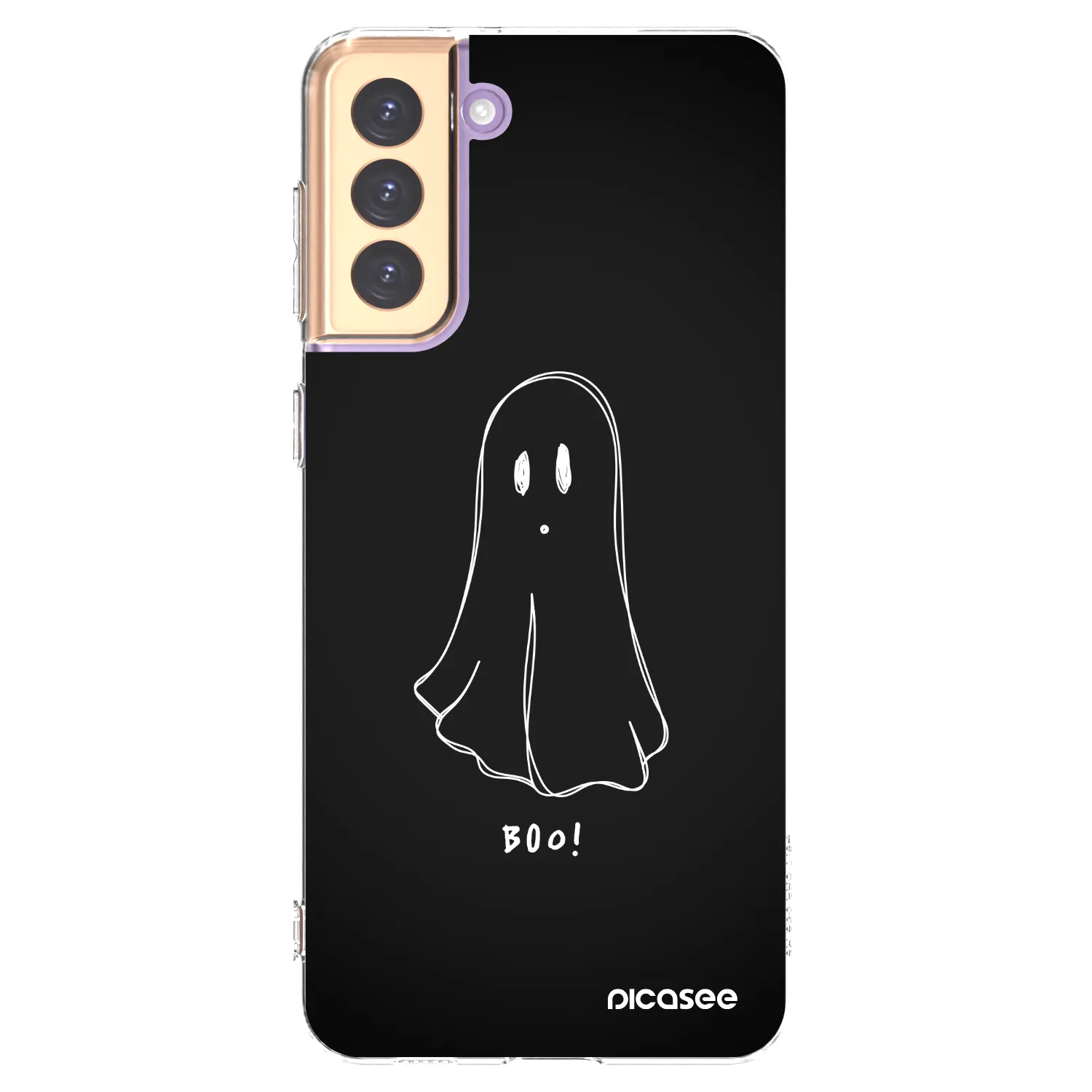 Picasee silikonový průhledný obal pro Samsung Galaxy S21+ 5G G996F - Ghost 2