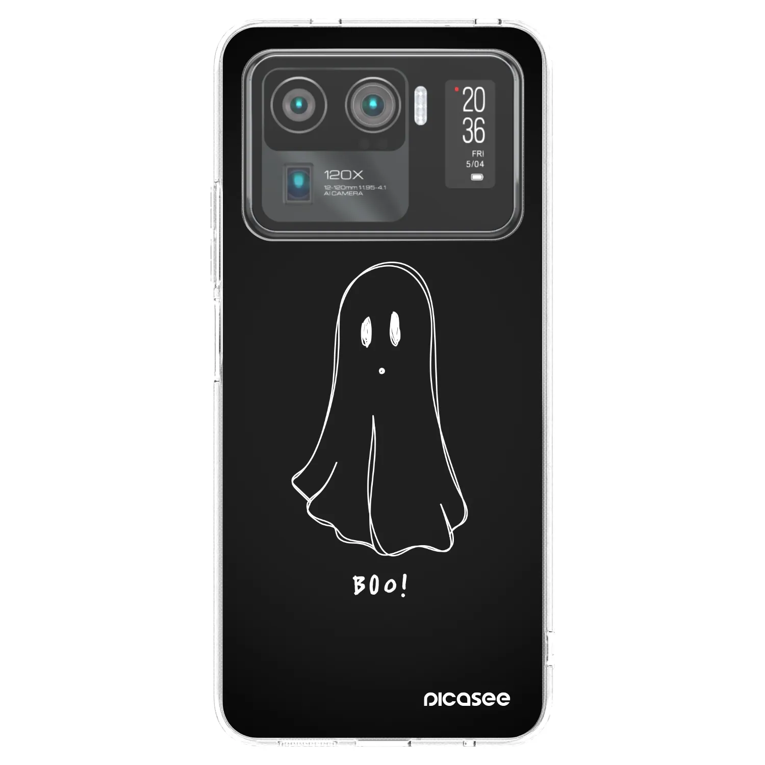 Picasee silikonový průhledný obal pro Xiaomi Mi 11 Ultra - Ghost 2