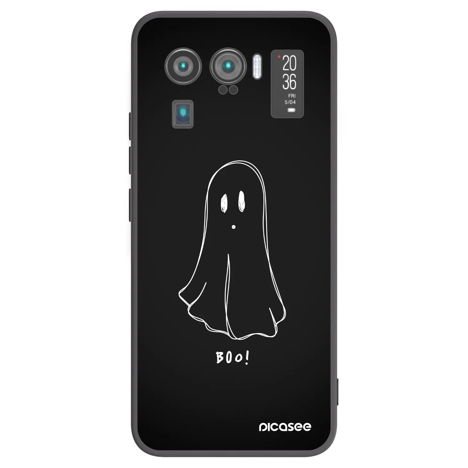 Picasee silikonový černý obal pro Xiaomi Mi 11 Ultra - Ghost 2