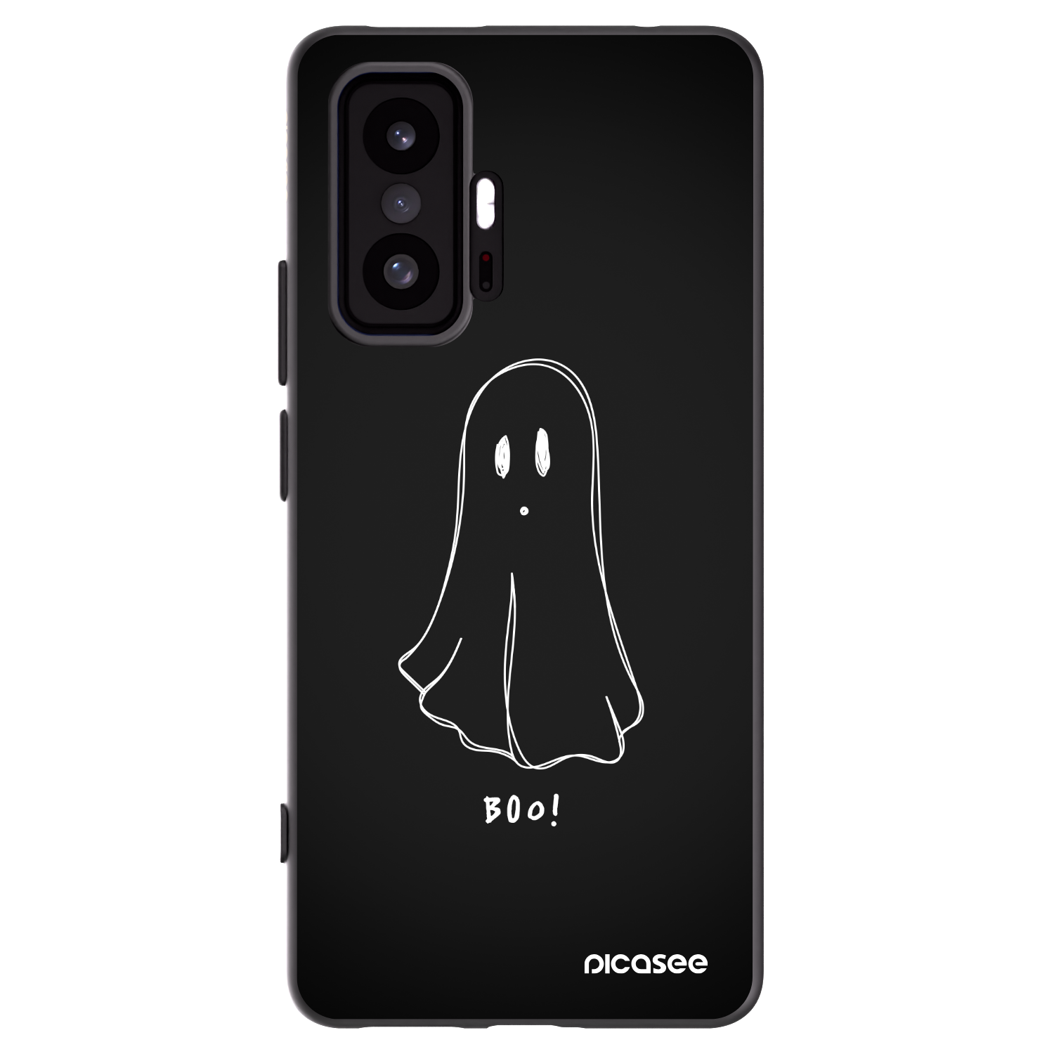 Picasee silikonový černý obal pro Xiaomi 11T Pro - Ghost 2