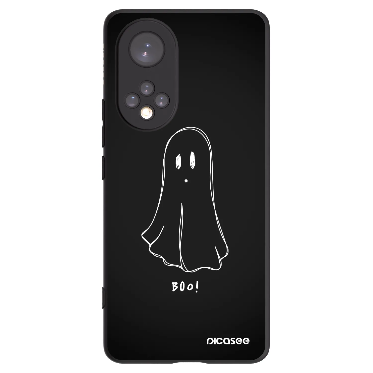 Picasee silikonový černý obal pro Huawei Nova 9 - Ghost 2