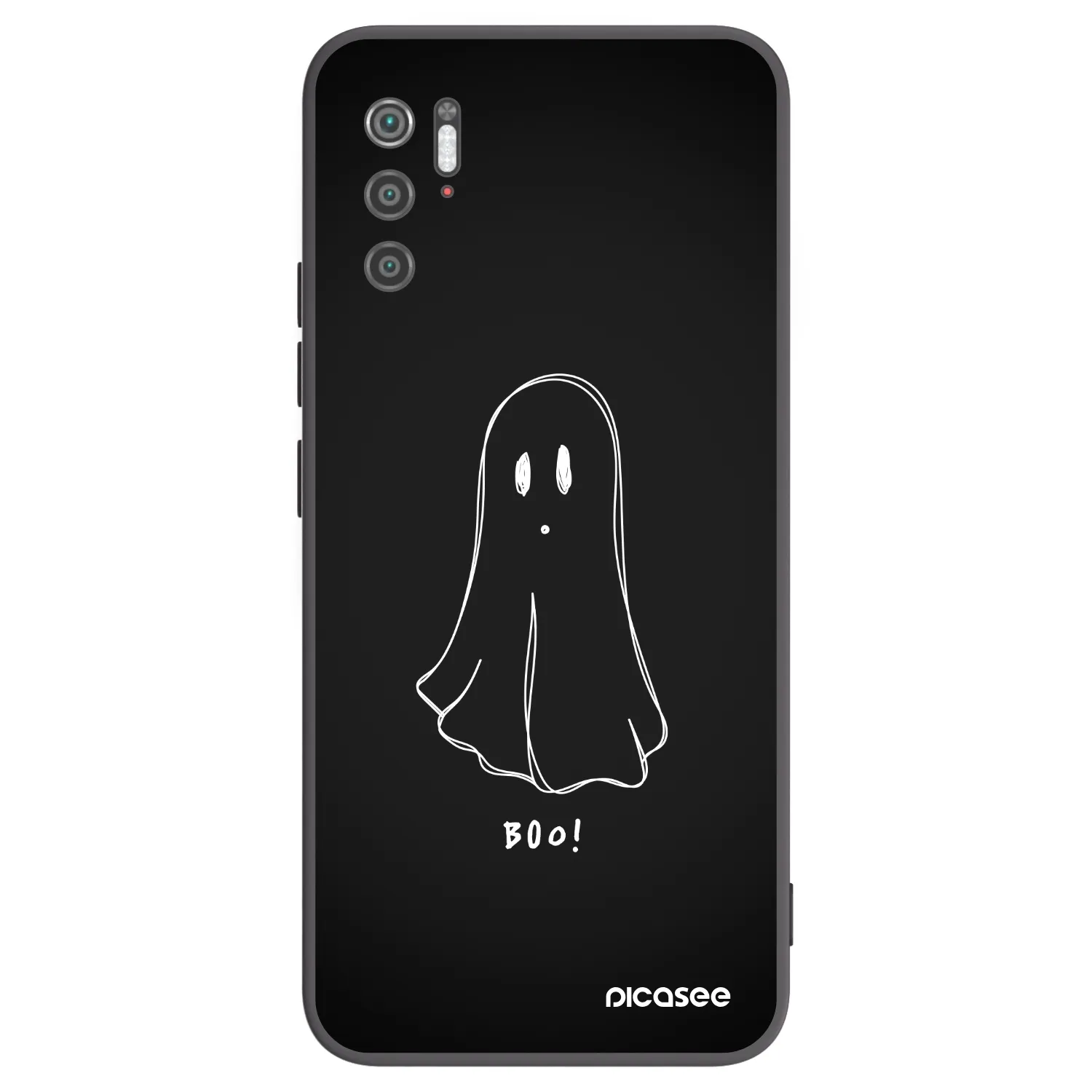 Picasee silikonový černý obal pro Xiaomi Poco M3 Pro 5G - Ghost 2
