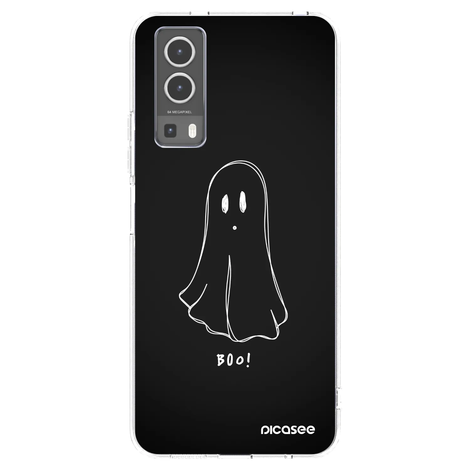 Picasee silikonový průhledný obal pro Vivo Y72 5G - Ghost 2
