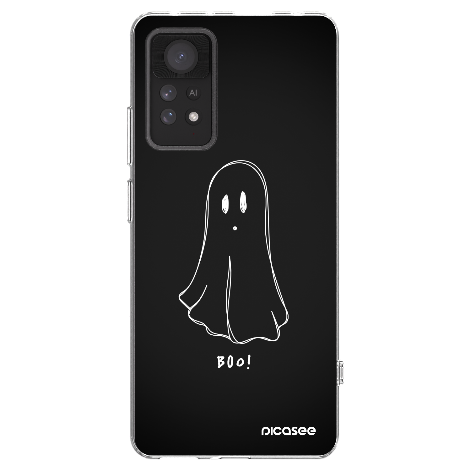 Picasee silikonový průhledný obal pro Xiaomi Redmi Note 11 Pro 5G - Ghost 2
