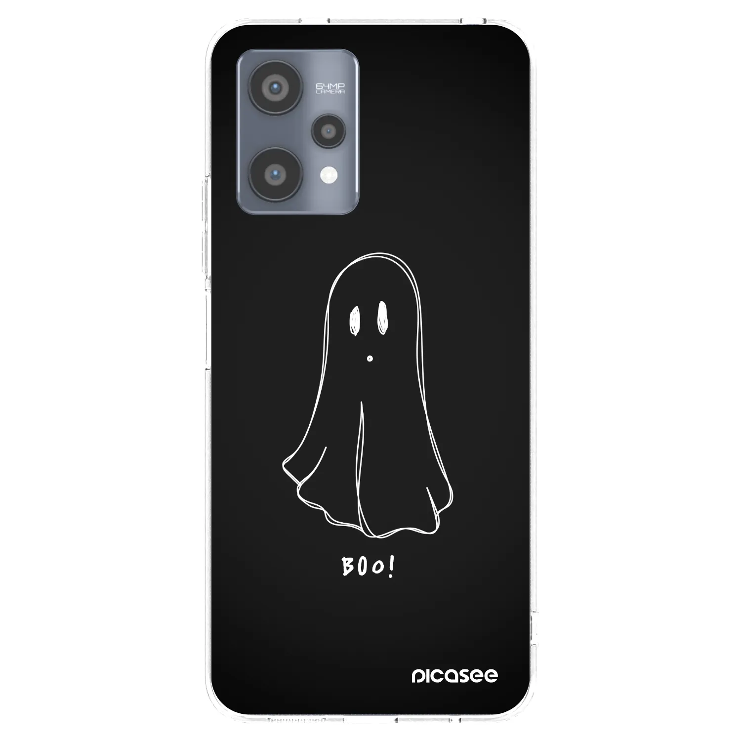 Picasee silikonový průhledný obal pro Realme 9 Pro 5G - Ghost 2