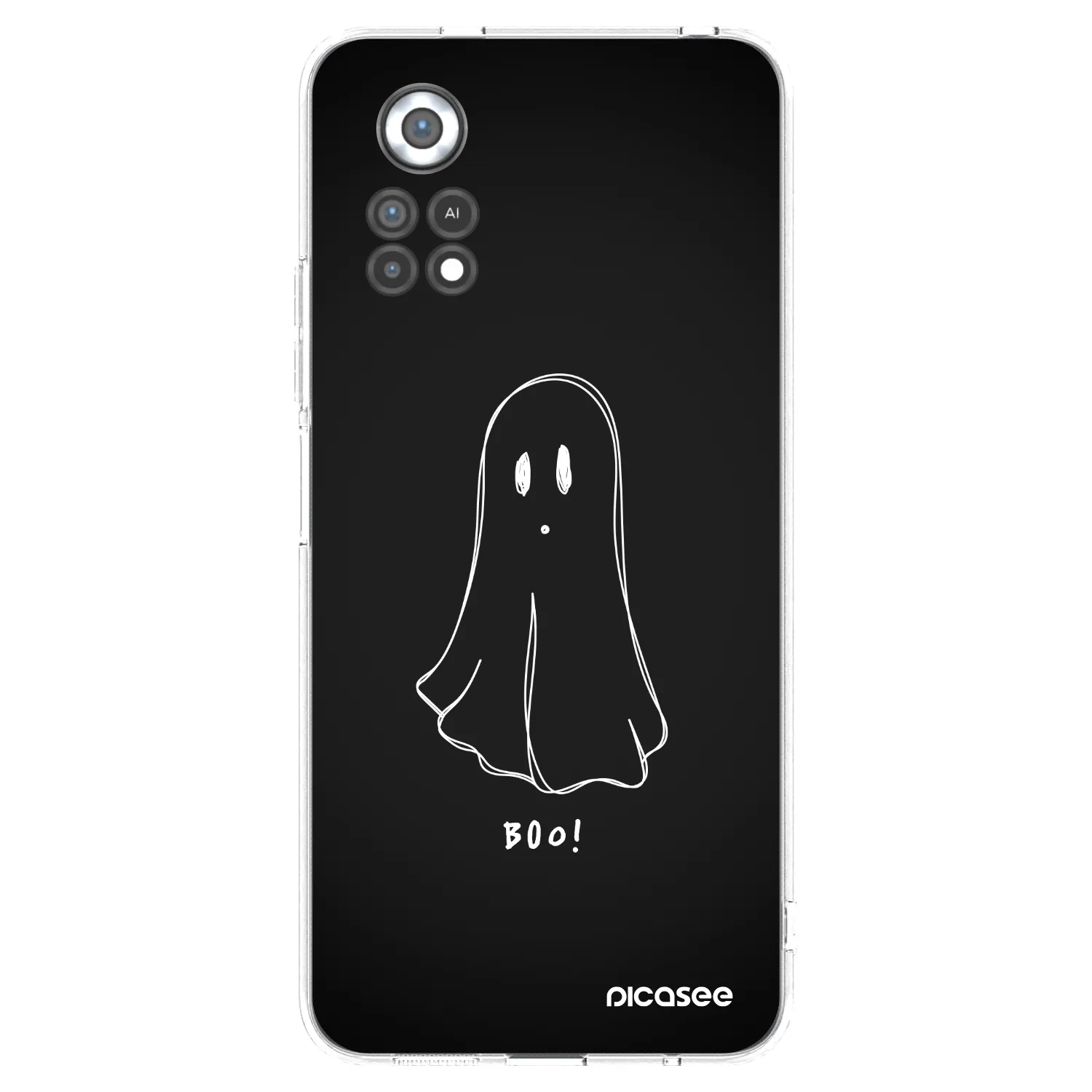 Picasee silikonový průhledný obal pro Xiaomi Poco X4 Pro 5G - Ghost 2