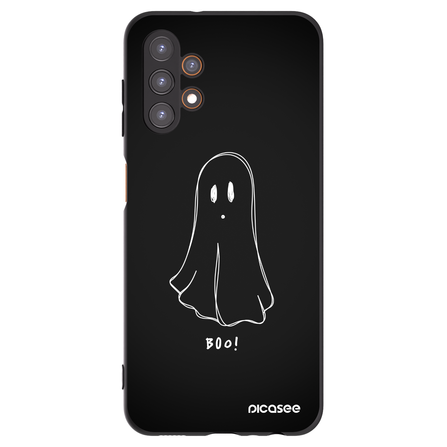 Picasee silikonový černý obal pro Samsung Galaxy A13 4G A135 - Ghost 2