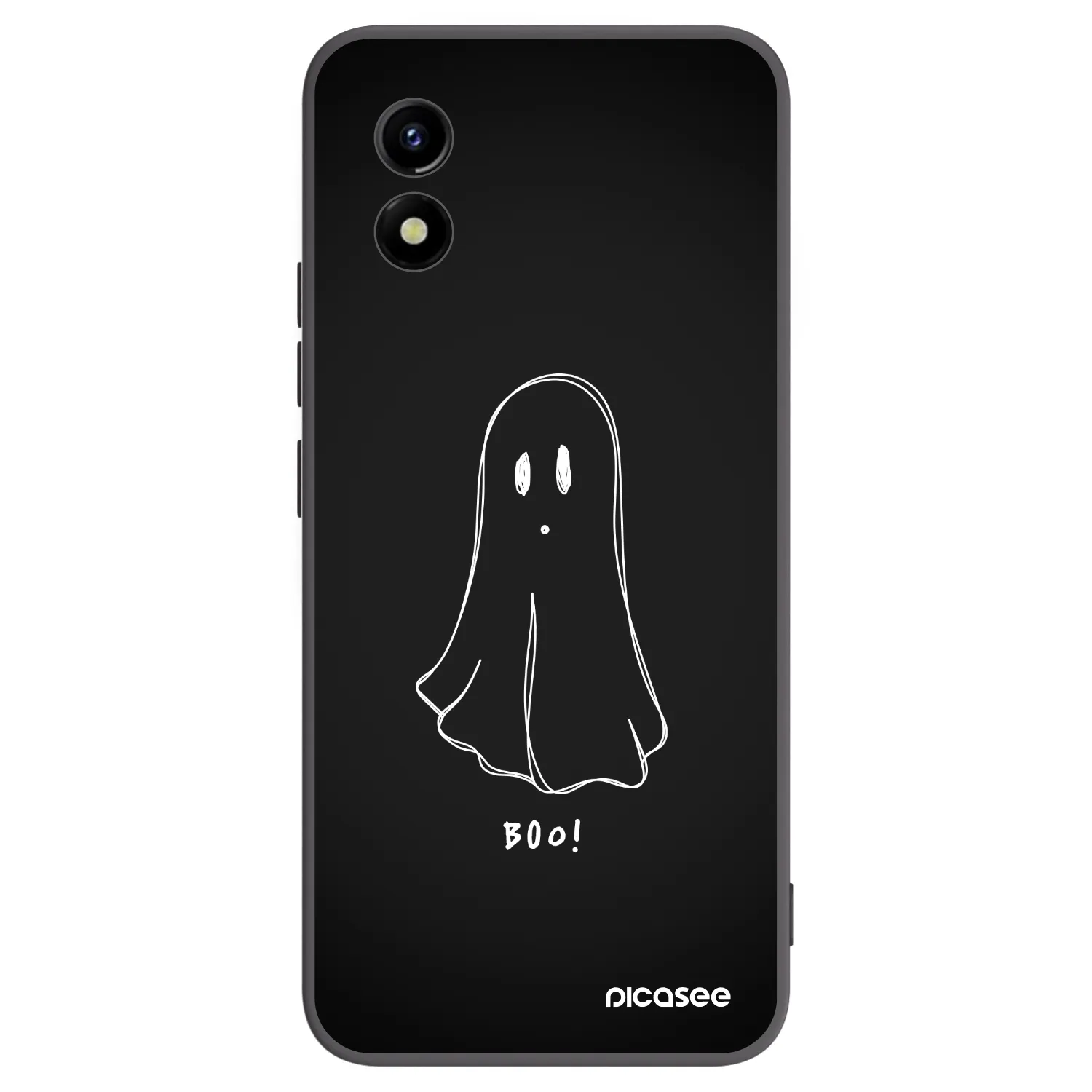 Picasee silikonový černý obal pro Vivo Y01 - Ghost 2