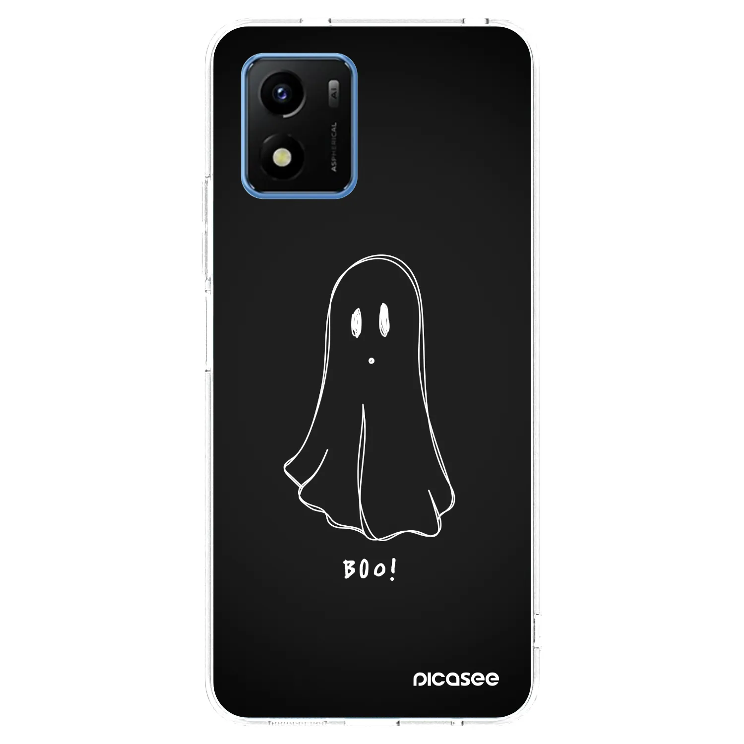 Picasee silikonový průhledný obal pro Vivo Y01 - Ghost 2
