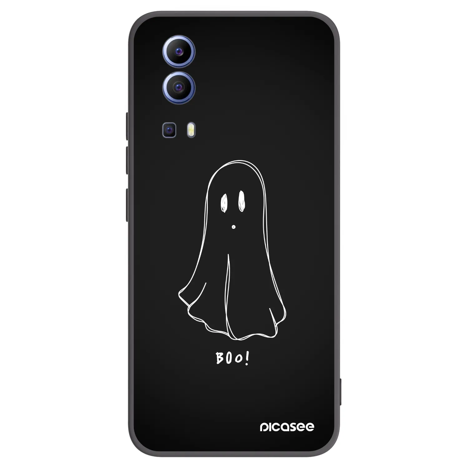 Picasee silikonový černý obal pro Vivo Y52 5G - Ghost 2