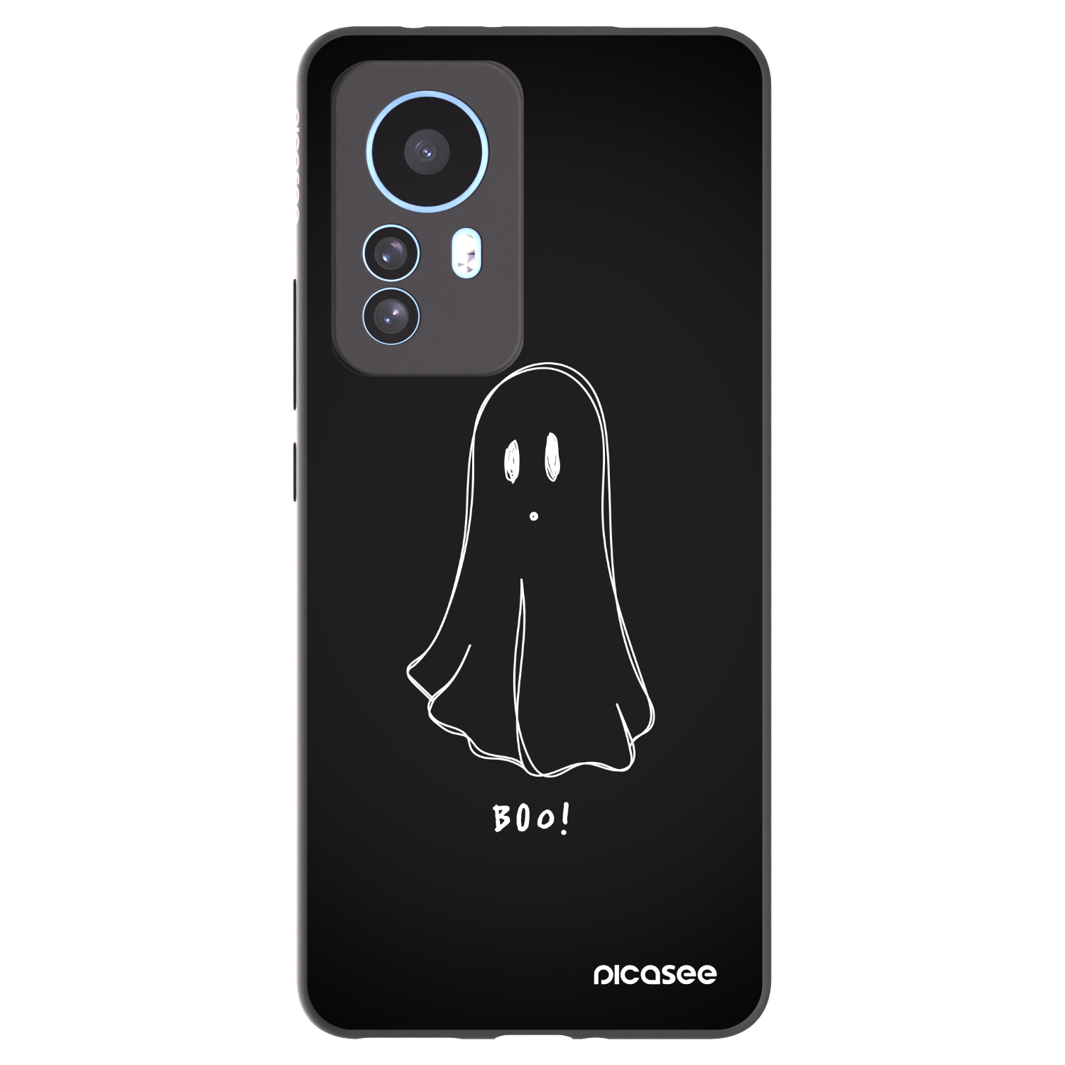Picasee silikonový černý obal pro Xiaomi 12T - Ghost 2