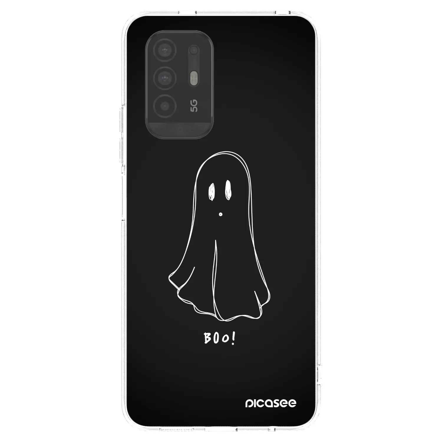 Picasee silikonový průhledný obal pro OPPO A94 5G - Ghost 2
