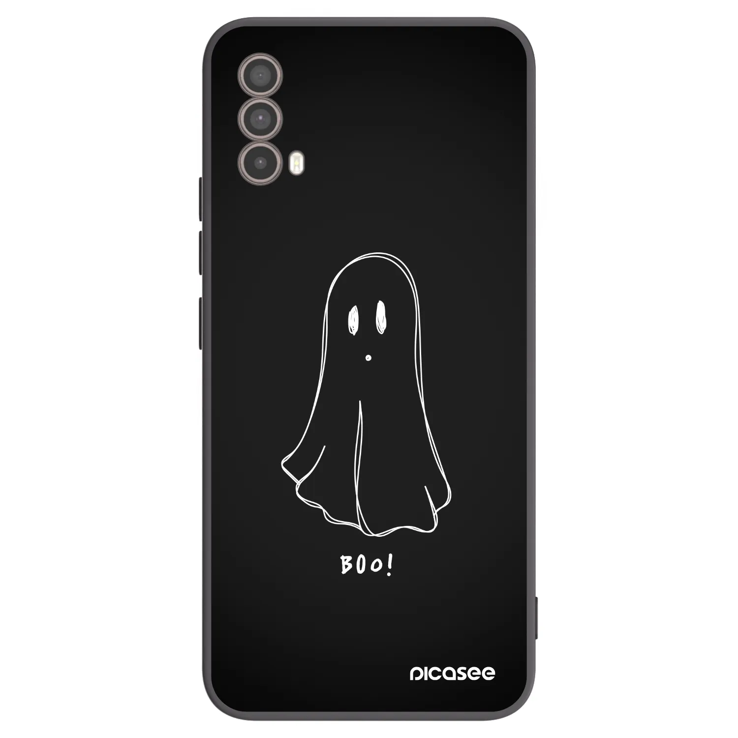 Picasee silikonový černý obal pro Motorola Moto E40 - Ghost 2