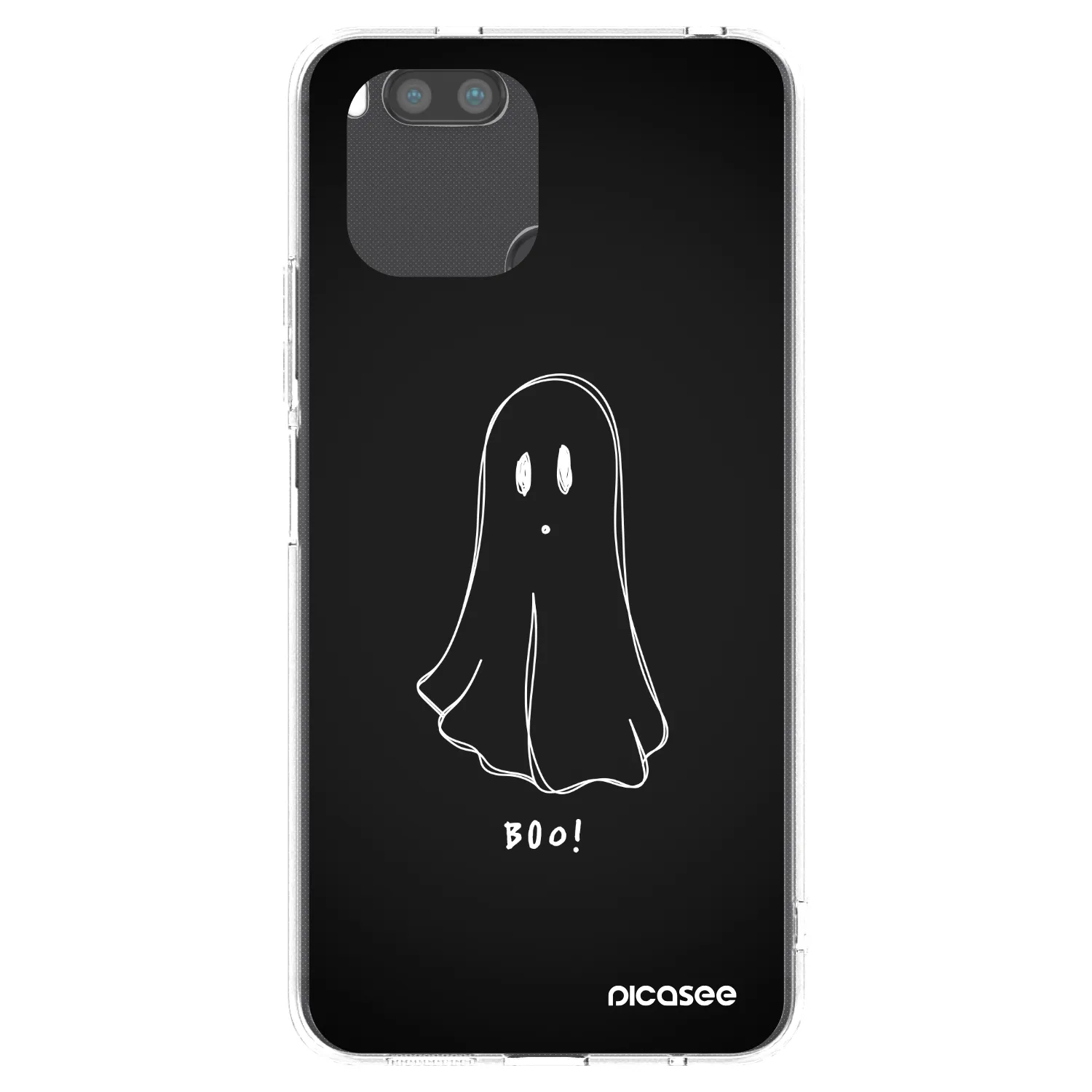 Picasee silikonový průhledný obal pro Xiaomi Redmi A1 - Ghost 2