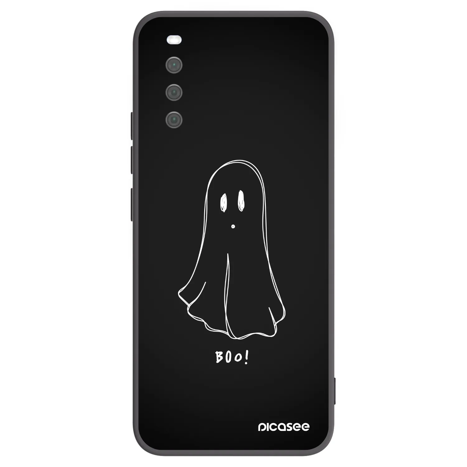 Picasee silikonový černý obal pro Sony Xperia 10 III - Ghost 2