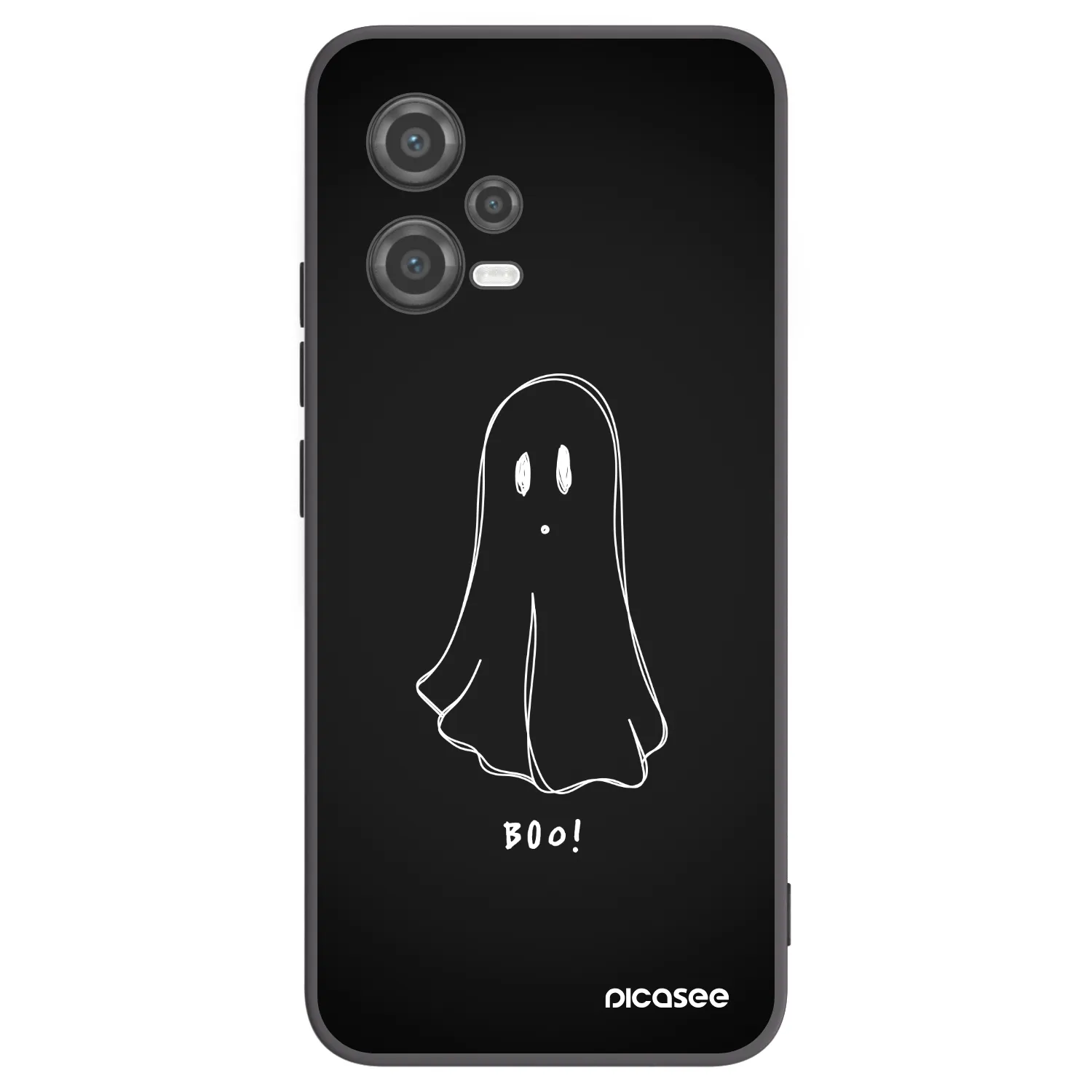 Picasee silikonový černý obal pro Xiaomi Poco X5 - Ghost 2