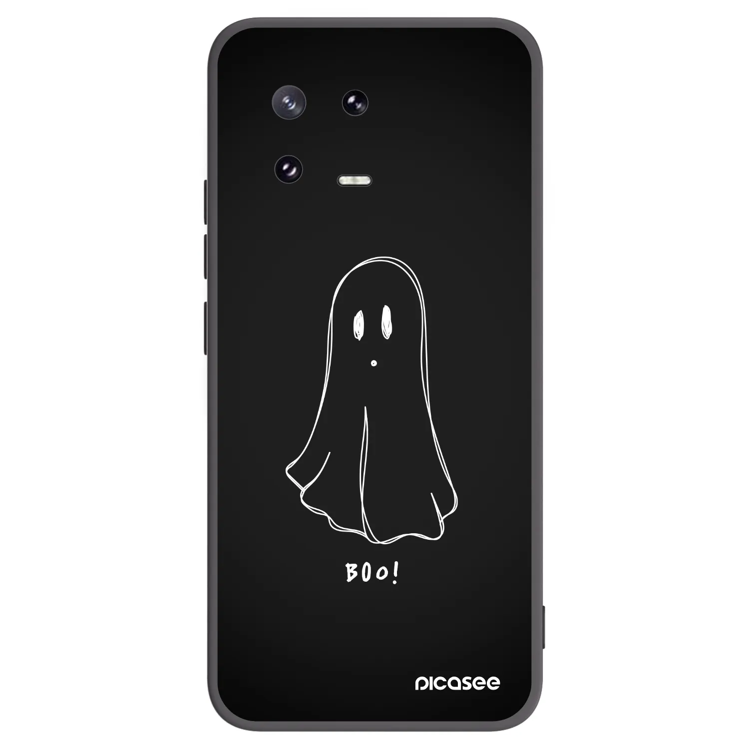 Picasee silikonový černý obal pro Xiaomi 13 Pro - Ghost 2