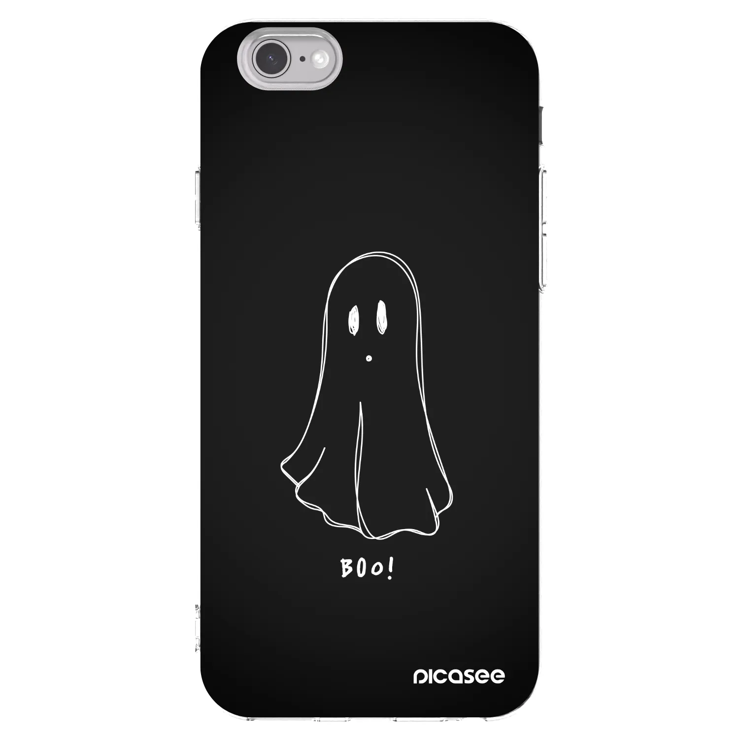 Picasee silikonový průhledný obal pro Apple iPhone 6/6S - Ghost 2