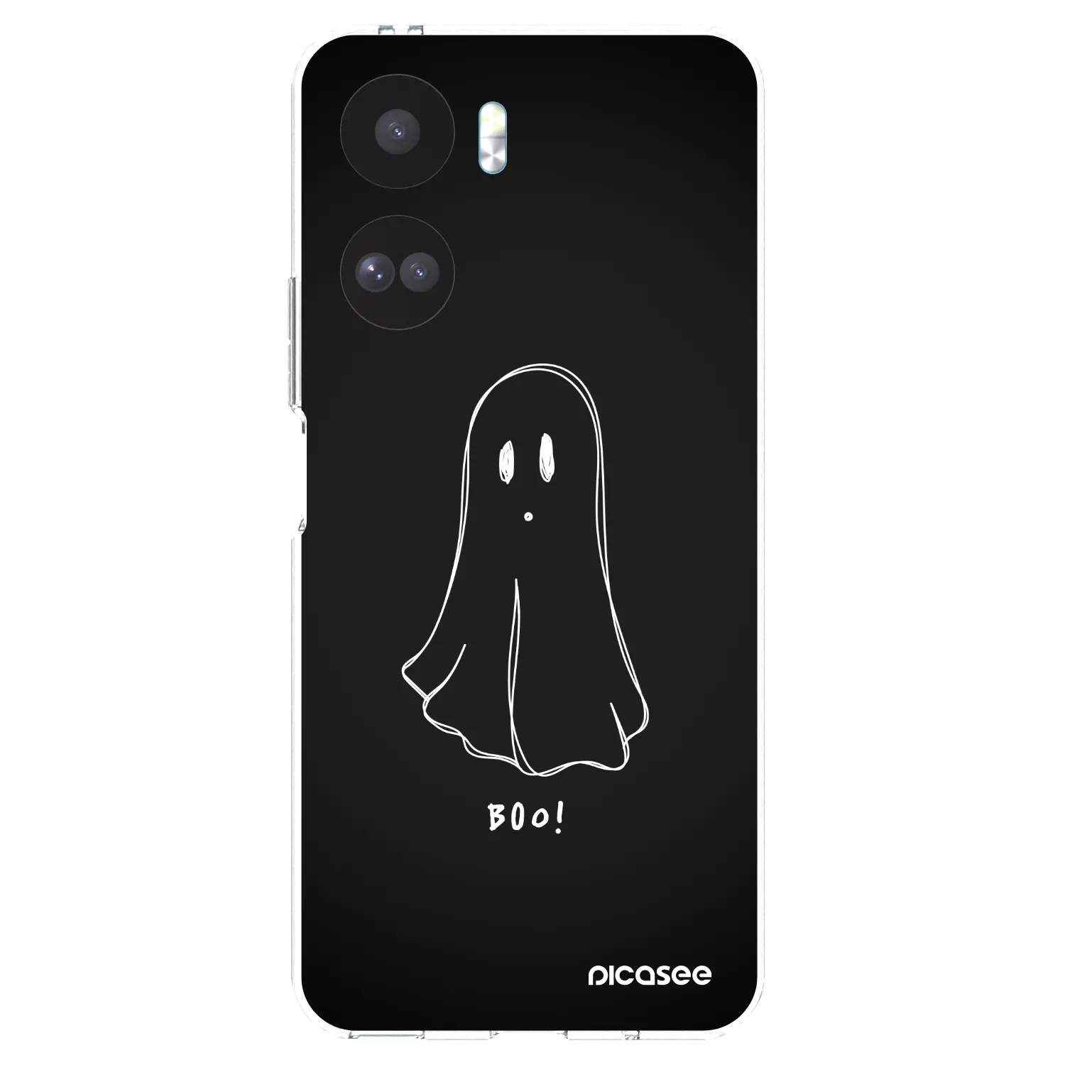 Picasee silikonový průhledný obal pro Honor 90 Lite 5G - Ghost 2