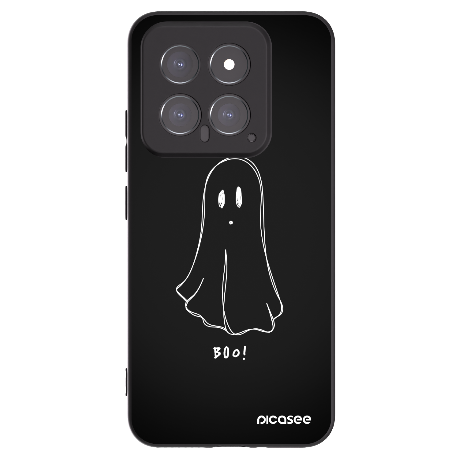 Picasee silikonový černý obal pro Xiaomi 14 - Ghost 2
