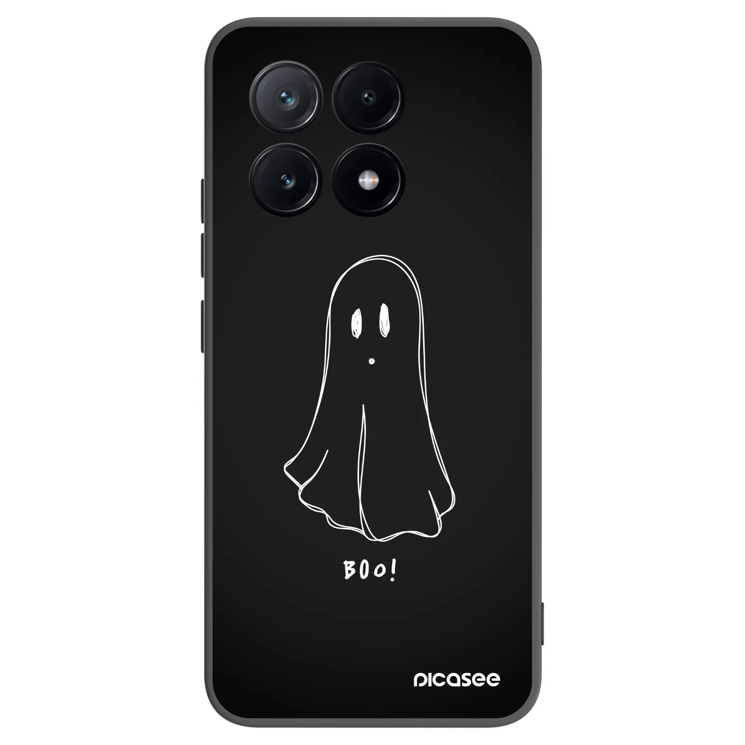 Picasee silikonový černý obal pro Xiaomi Poco X6 Pro - Ghost 2