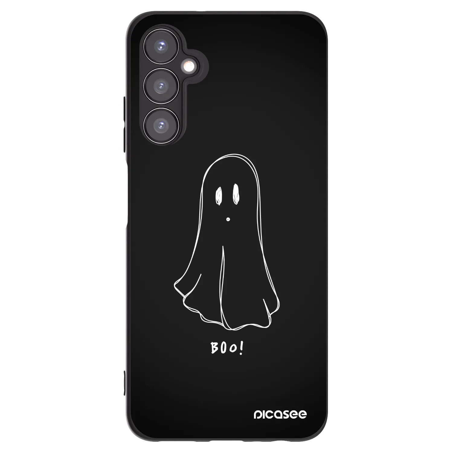 Picasee silikonový černý obal pro Samsung Galaxy A05s A057G - Ghost 2