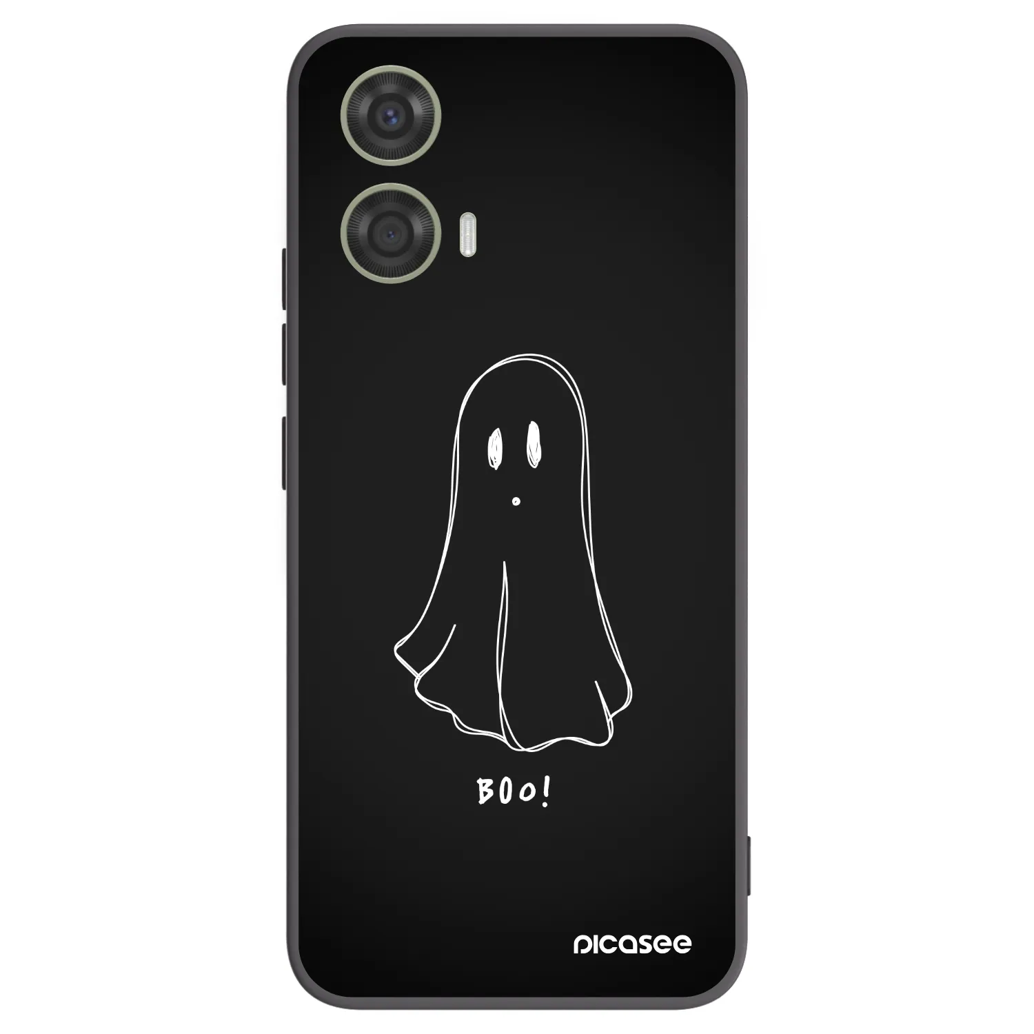 Picasee silikonový černý obal pro Motorola Moto G24 - Ghost 2