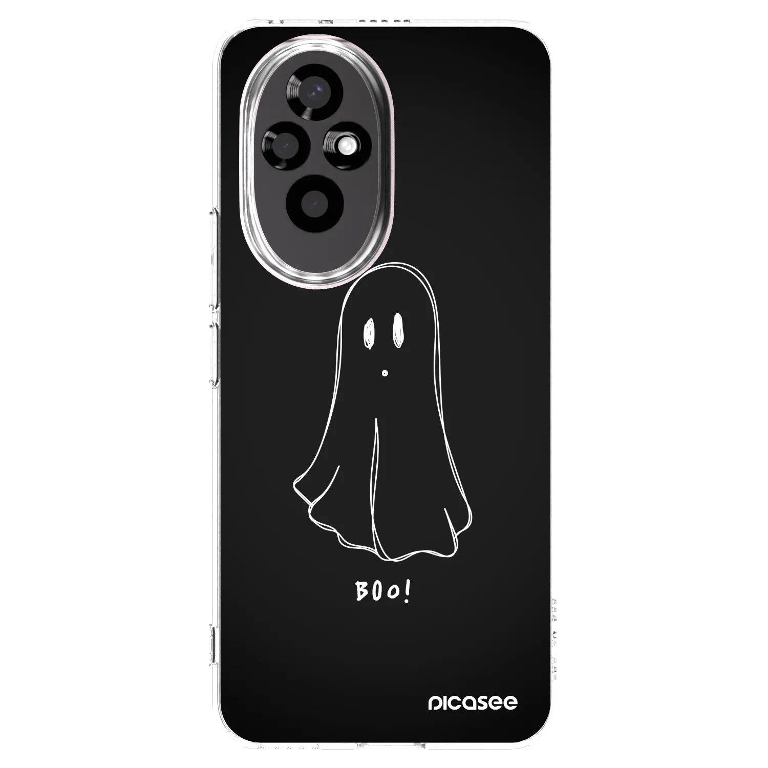 Picasee silikonový průhledný obal pro Honor 200 Pro 5G - Ghost 2