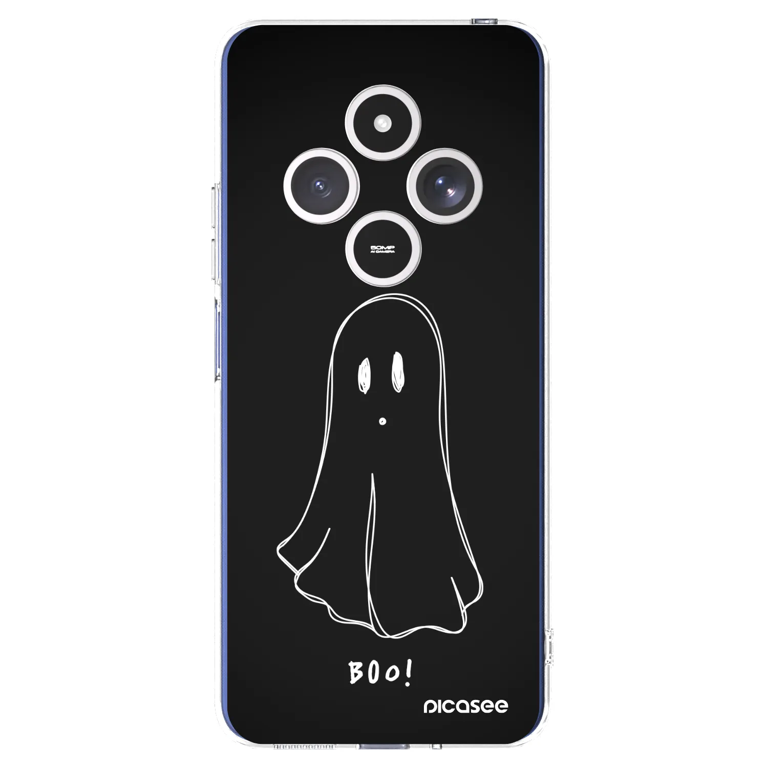 Picasee silikonový průhledný obal pro Xiaomi Redmi 14C - Ghost 2
