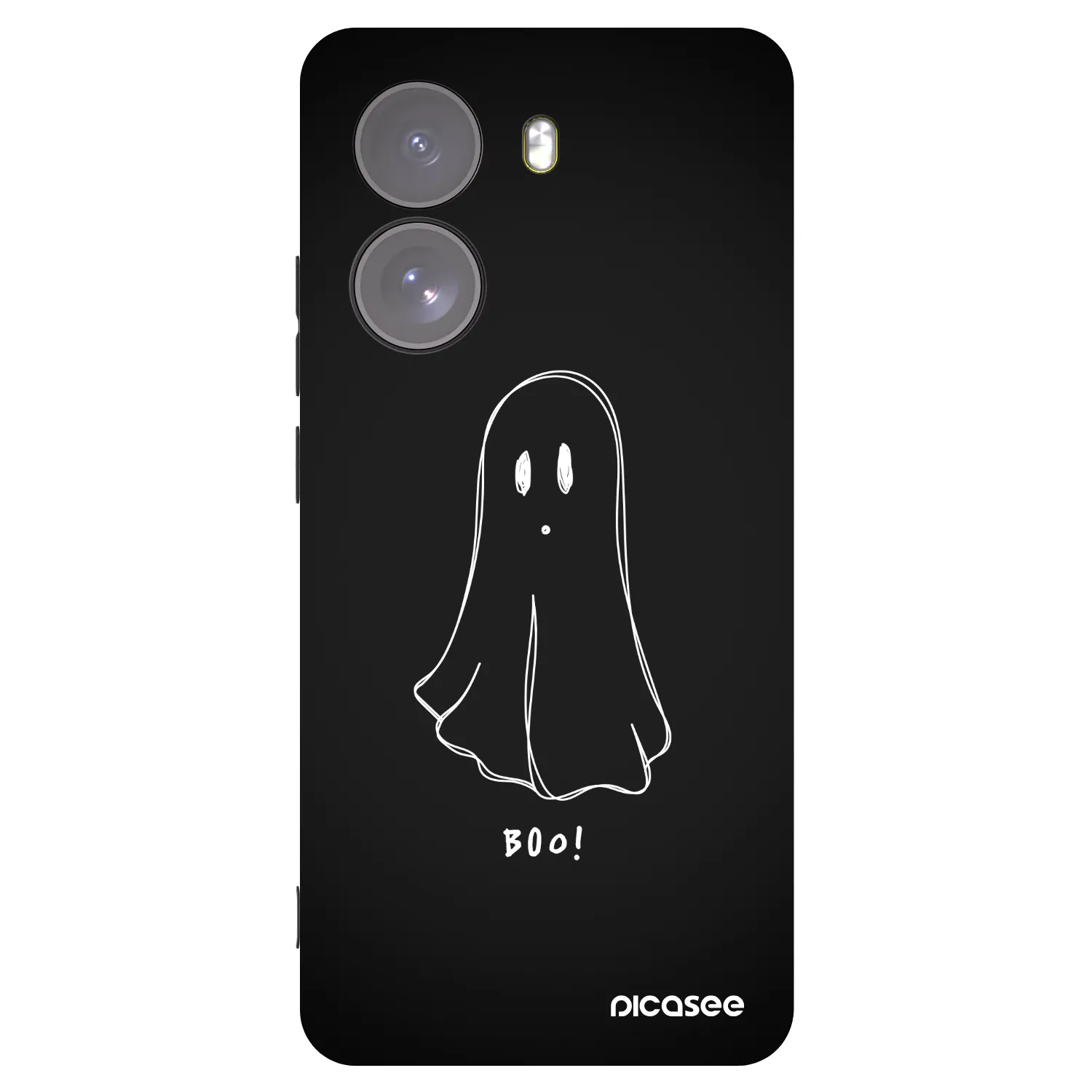 Picasee silikonový černý obal pro Xiaomi Poco X7 - Ghost 2