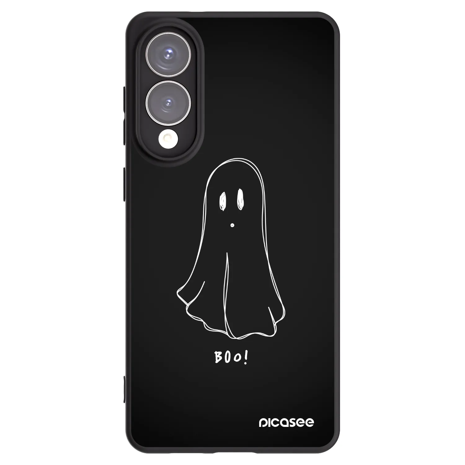 Picasee silikonový černý obal pro Samsung Galaxy S25 Edge 5G - Ghost 2