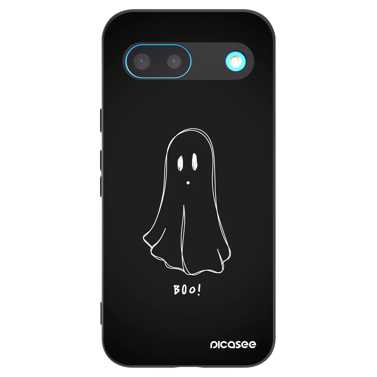 Picasee silikonový černý obal pro Google Pixel 8 - Ghost 2